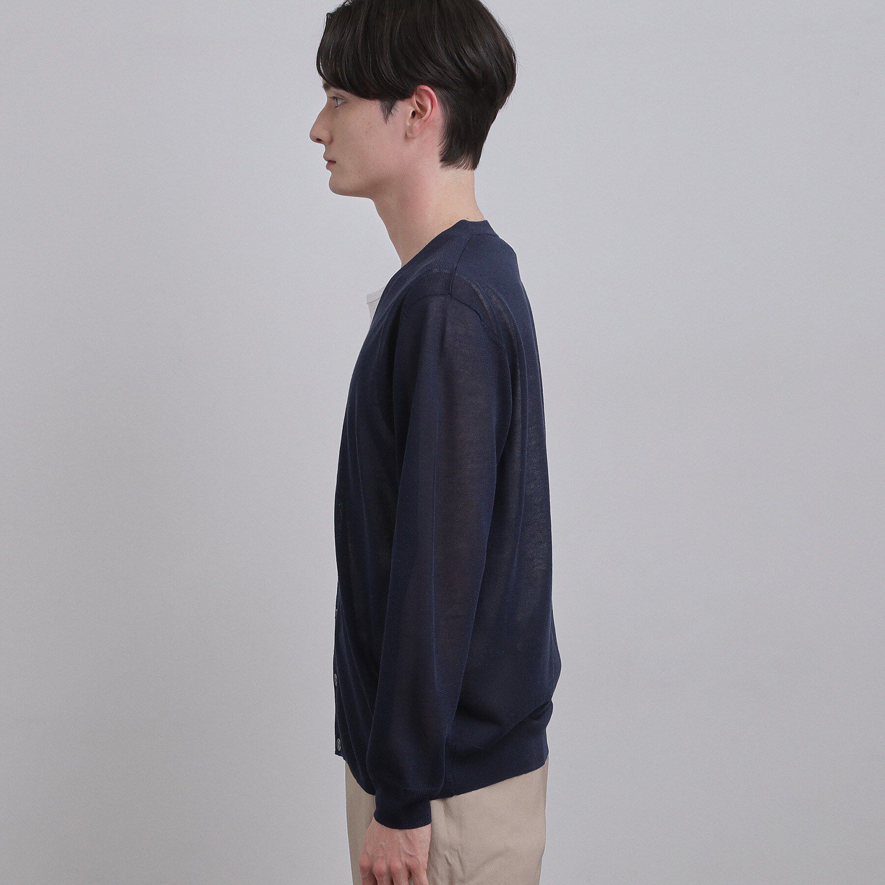 tk.TAKEO KIKUCHI「Vネックニットカーディガン」|カーディガン|