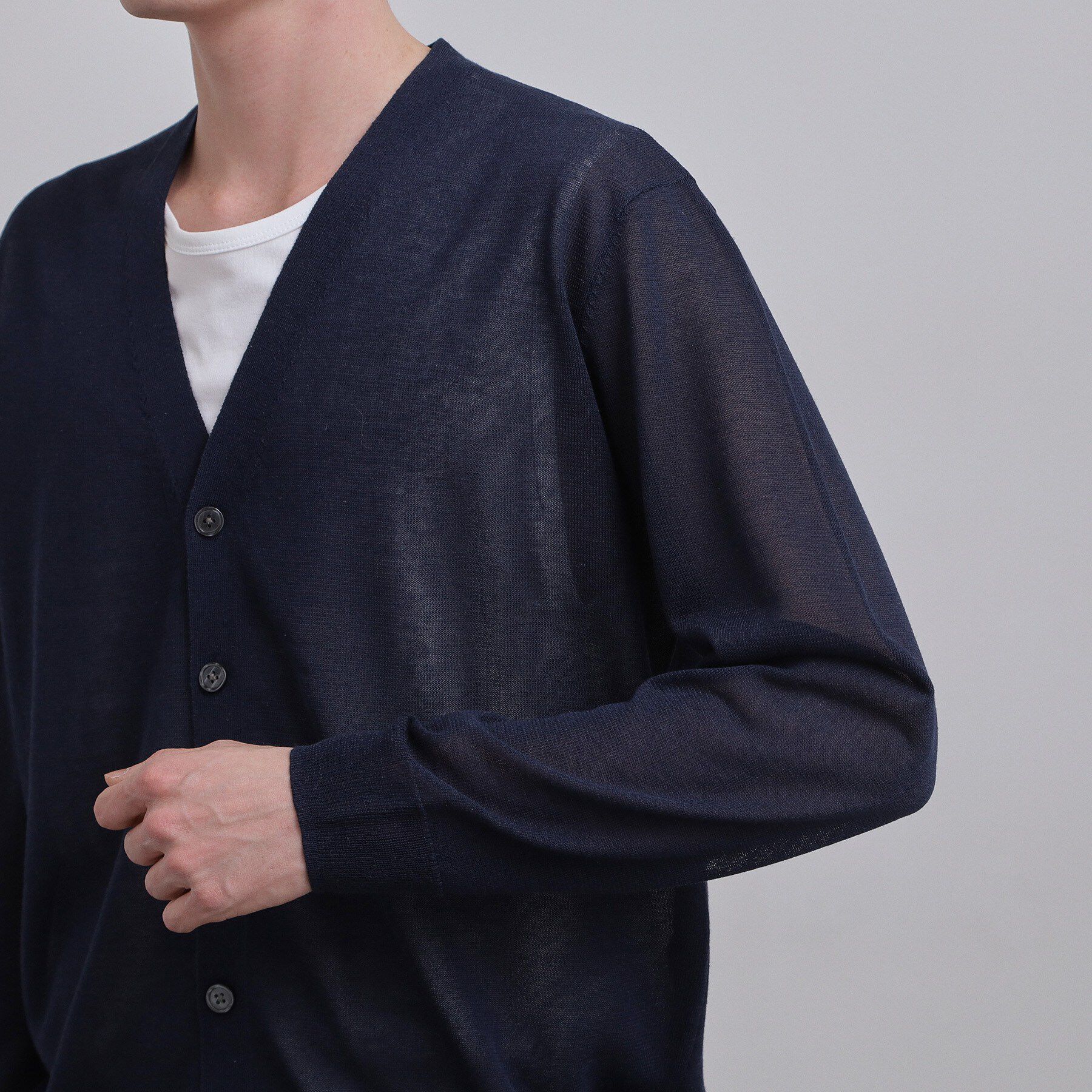 tk.TAKEO KIKUCHI「Vネックニットカーディガン」|カーディガン|