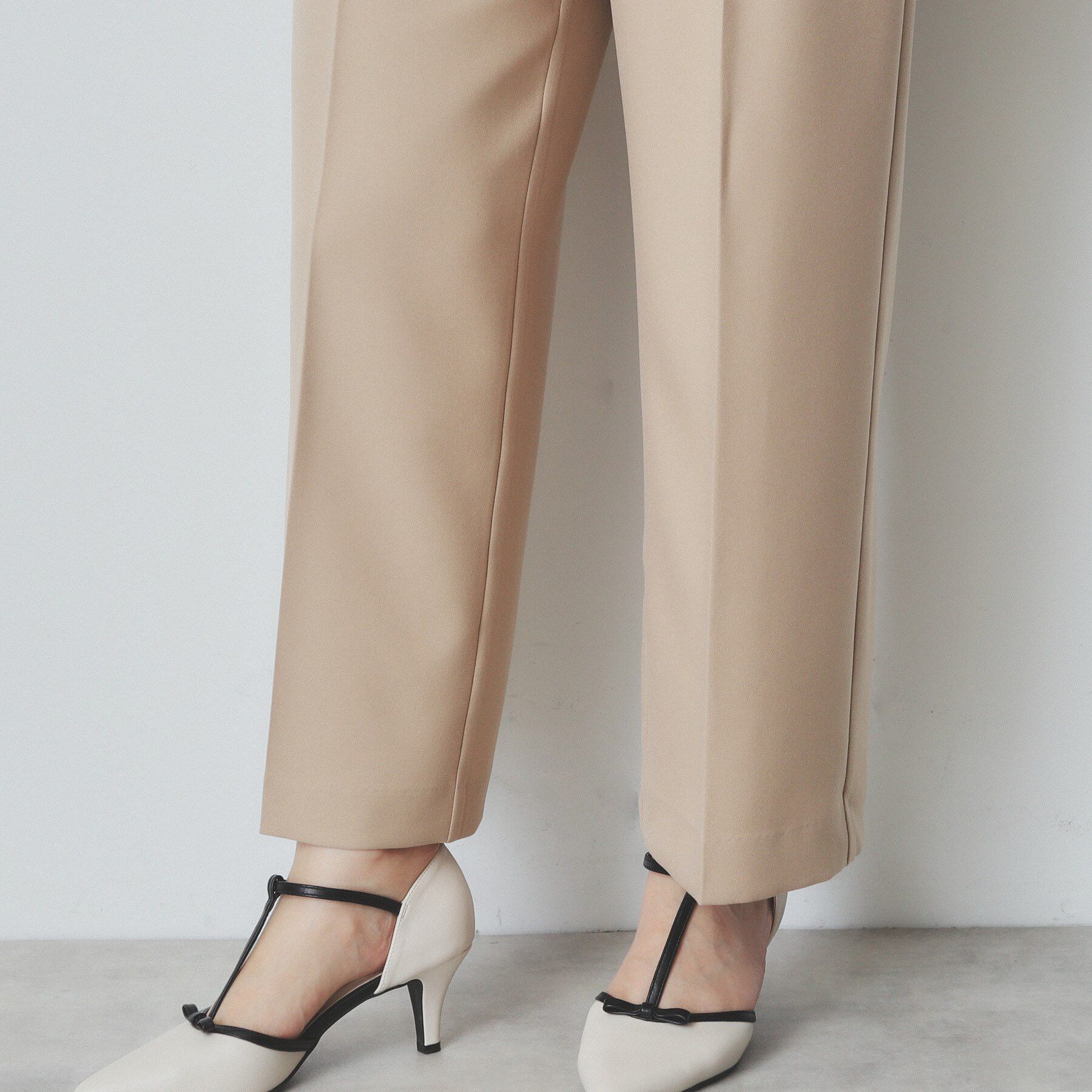 index「ソフトツイルタックワイドパンツ【洗濯機洗い可】」|その他|