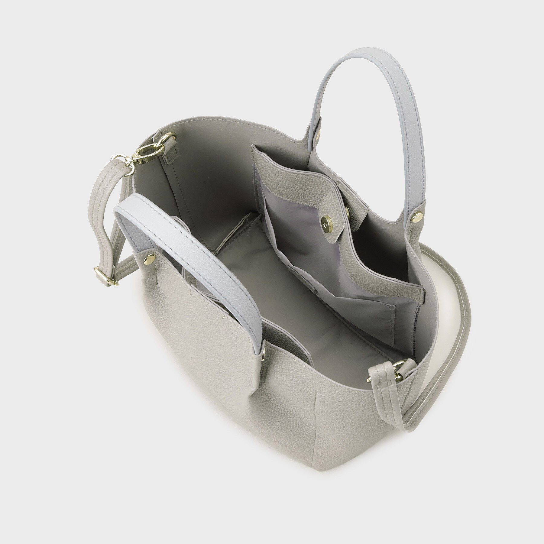 index「【軽量合皮】2WAYミドルサイズトートバッグ」|トートバッグ|