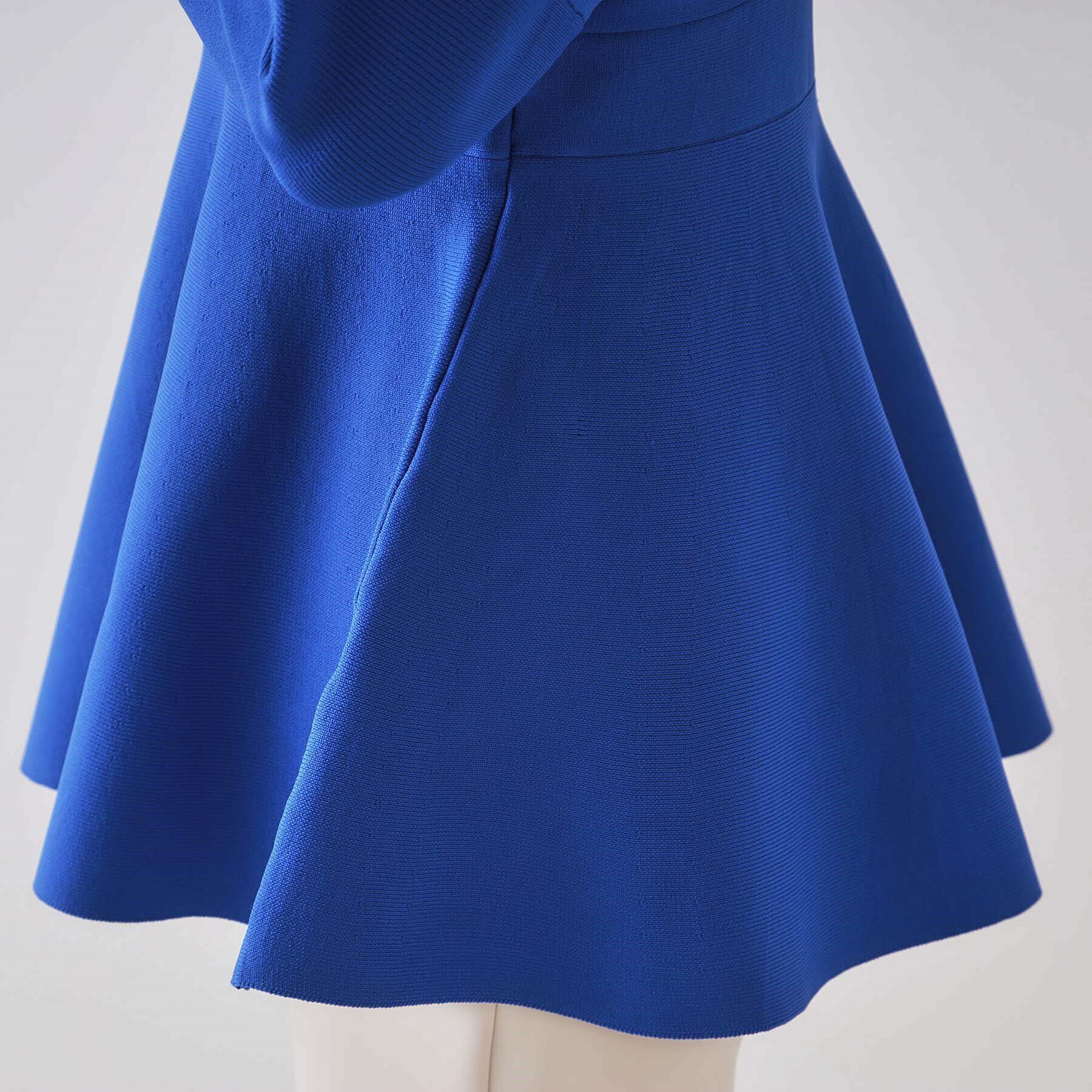 OPAQUE.CLIP「ランタンスリーブペプラムデザインニット【洗濯機洗い可/抗ピル】」|ニット・セーター|