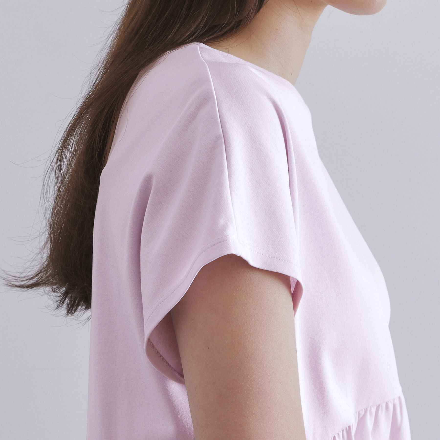 OPAQUE.CLIP「ドッキングティアードトップス【洗濯機洗い可】」|Tシャツ・カットソー|