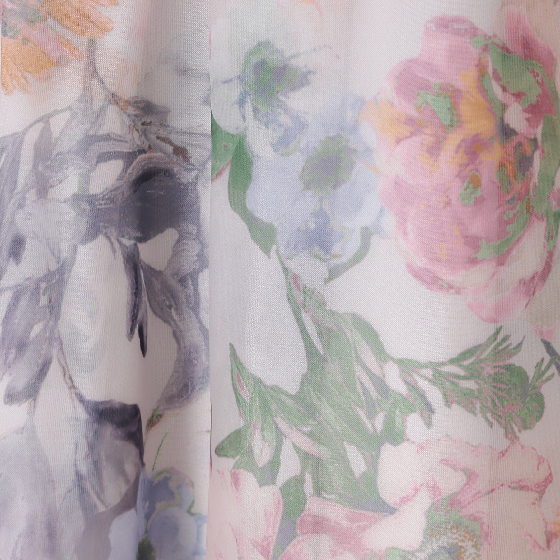 Couture broach「【花柄・一枚で着映える・細見え】Summerオーガンフルールワンピース」|ワンピース|