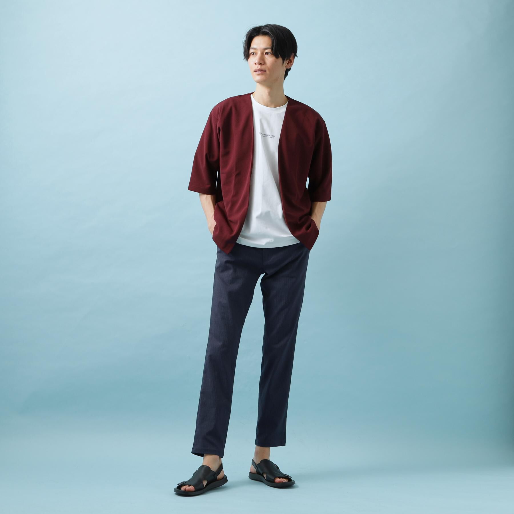 THE SHOP TK「【ひんやり快適ビジネス兼用パンツ】7DAYSパンツ COOL 接触冷感/ストレッチ/ON・OFF兼用」|その他|