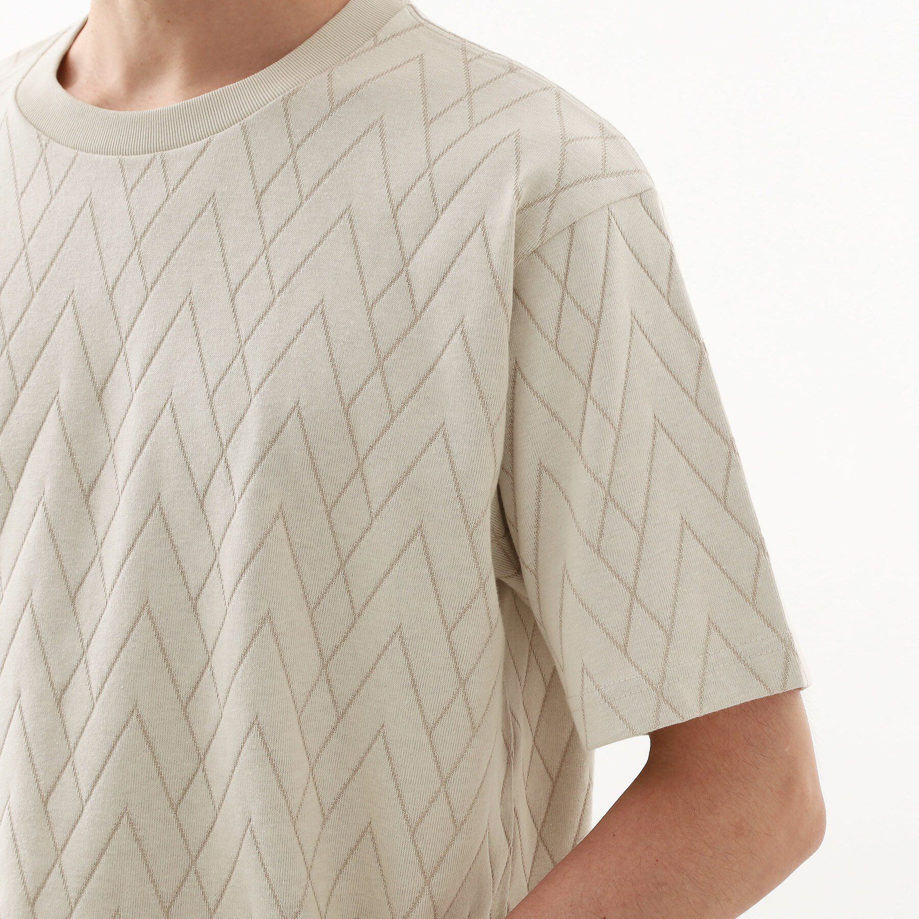 THE SHOP TK「【好評につき再入荷！】ジオメトリックリンクス半袖Tシャツ」|Tシャツ・カットソー|