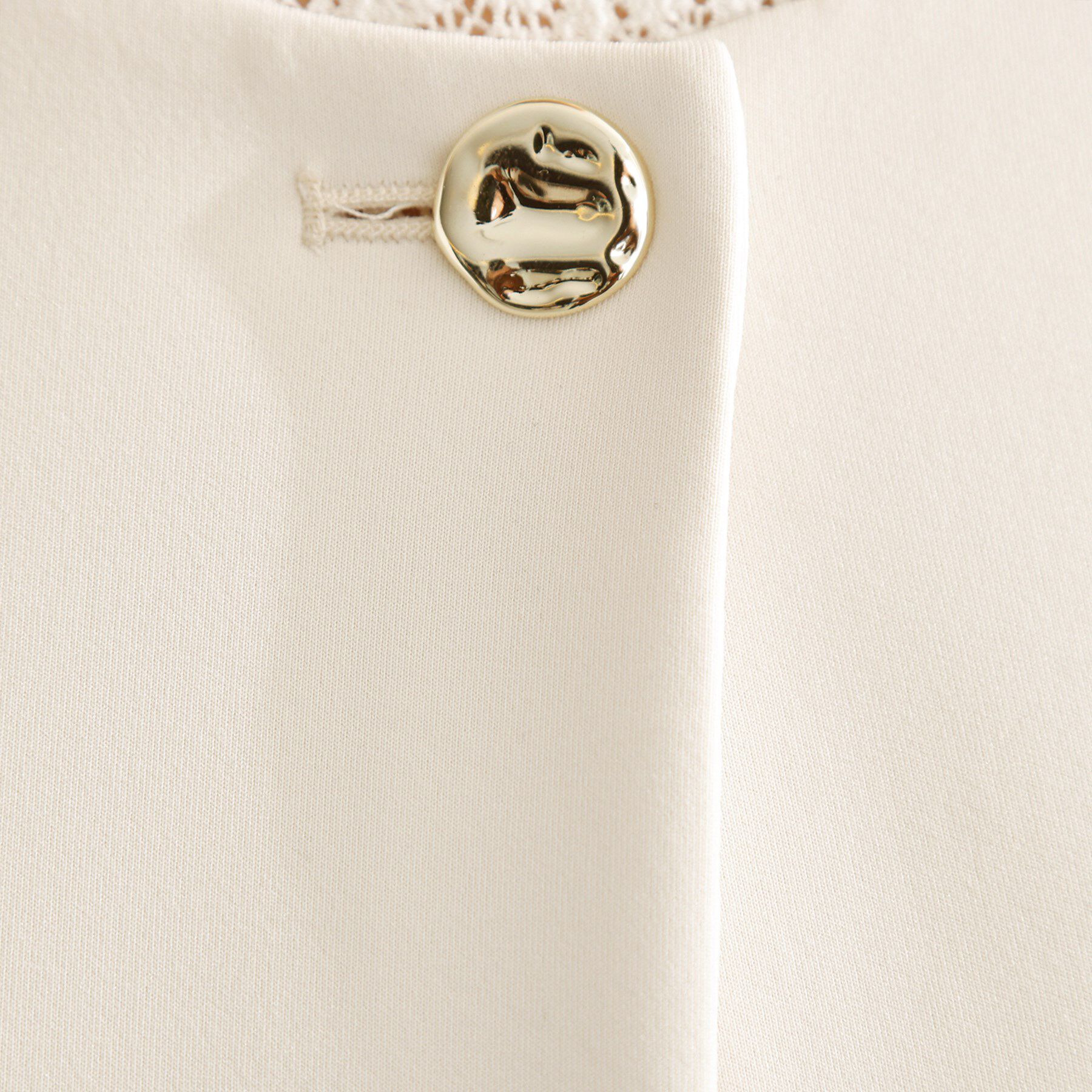 THE SHOP TK「【通勤・セレモニー】ノーカラーダンボールジャケット」|ノーカラージャケット|