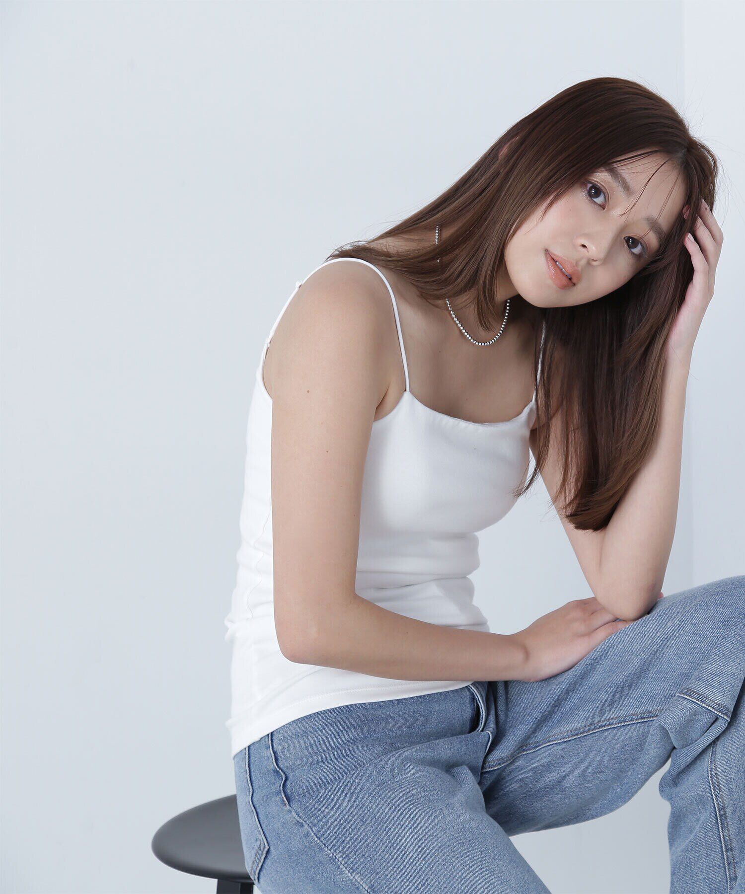  「カップ付キャミソール」|Tシャツ・カットソー|