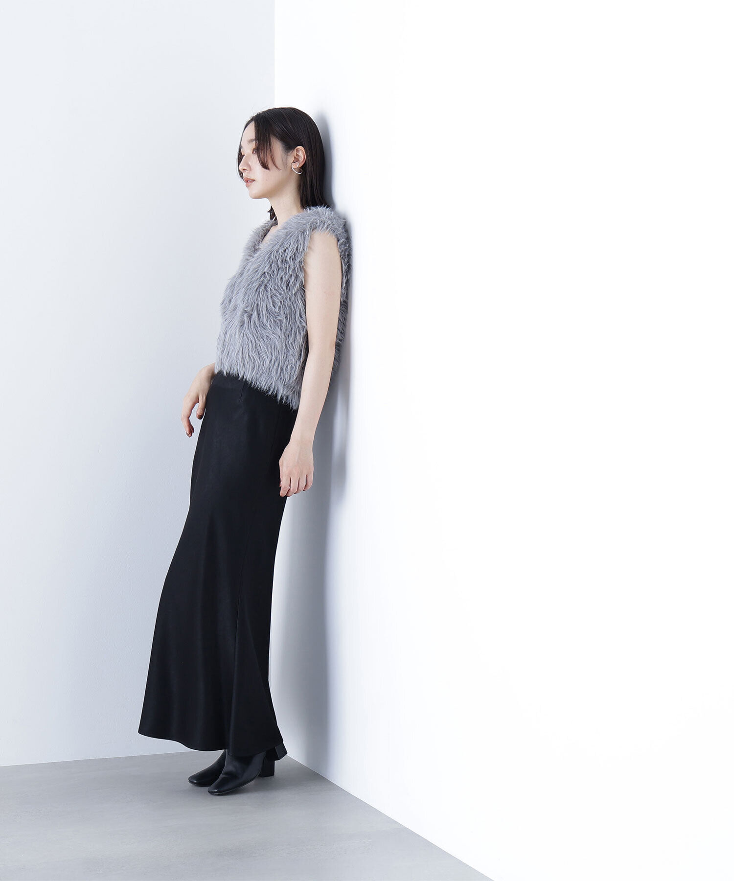  「シャギーニットベスト」|ニット・セーター|