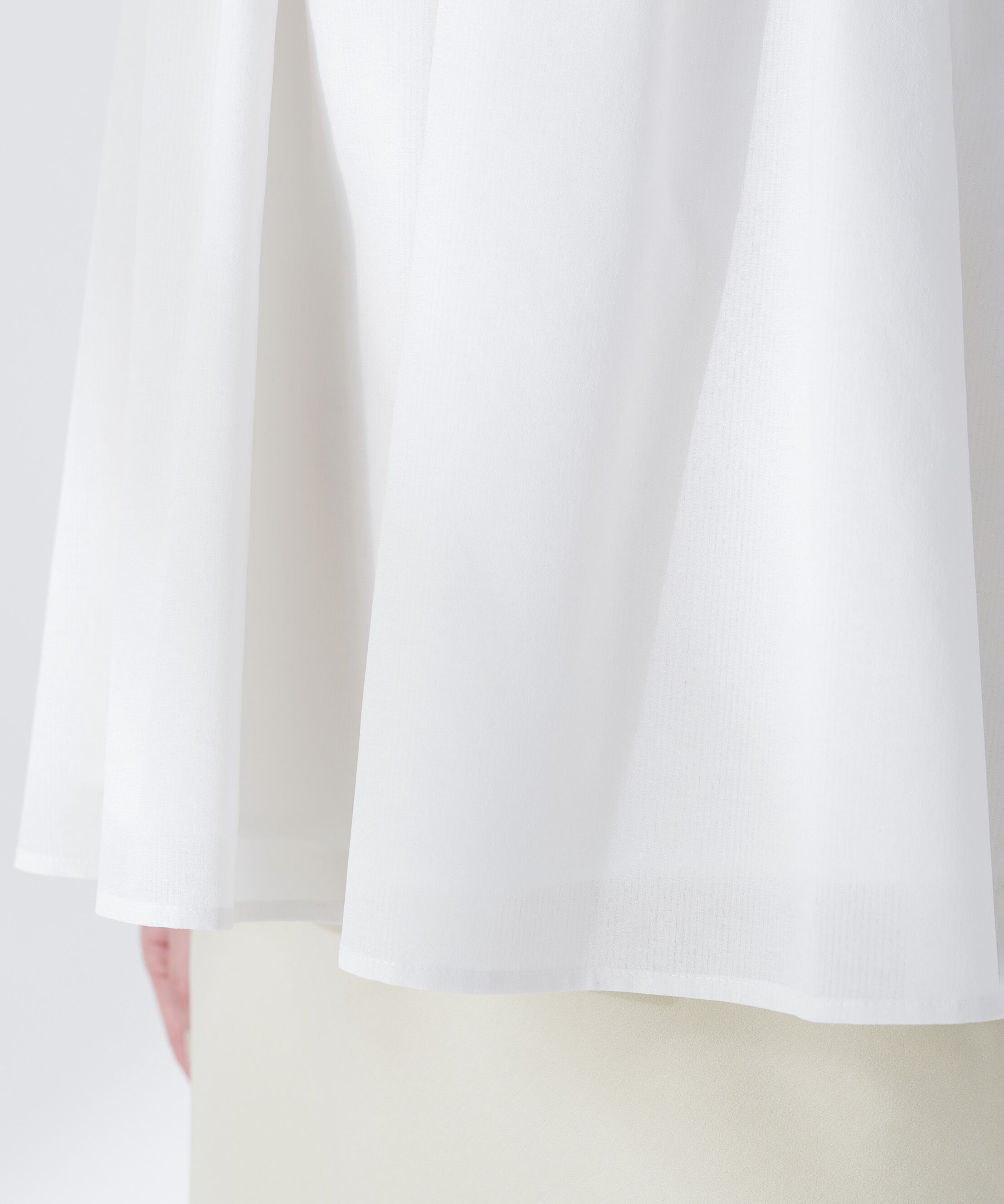  「フリルスリーブチュニック」|シャツ・ブラウス|