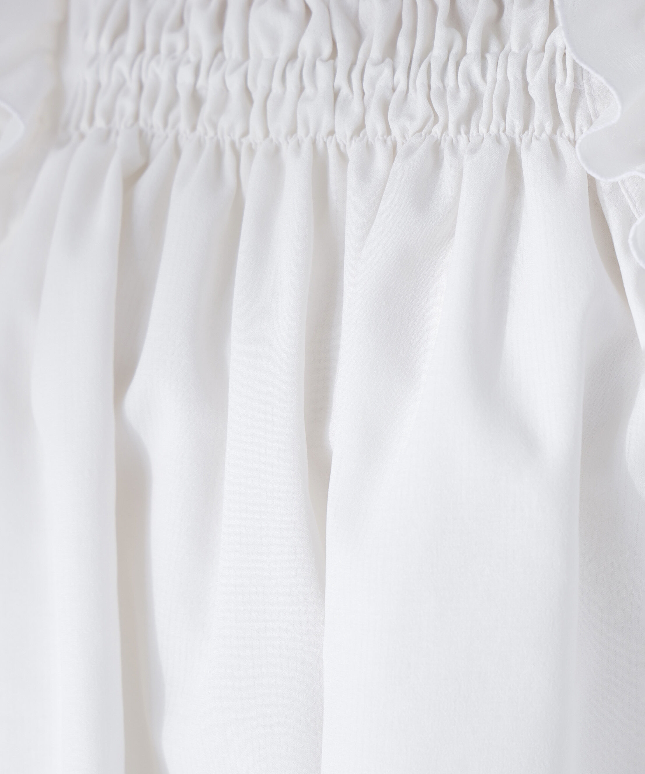  「フリルスリーブチュニック」|シャツ・ブラウス|