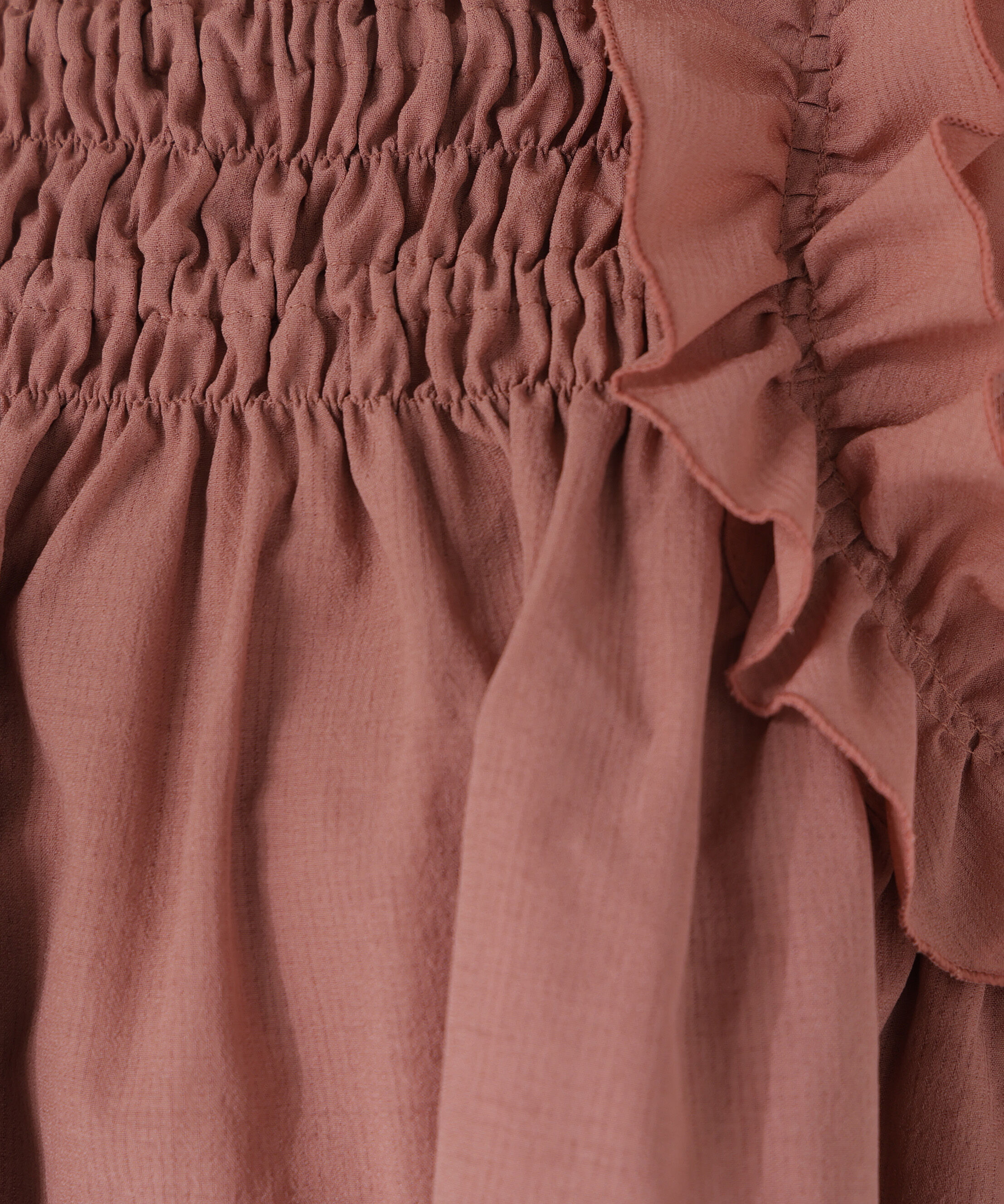  「フリルスリーブチュニック」|シャツ・ブラウス|