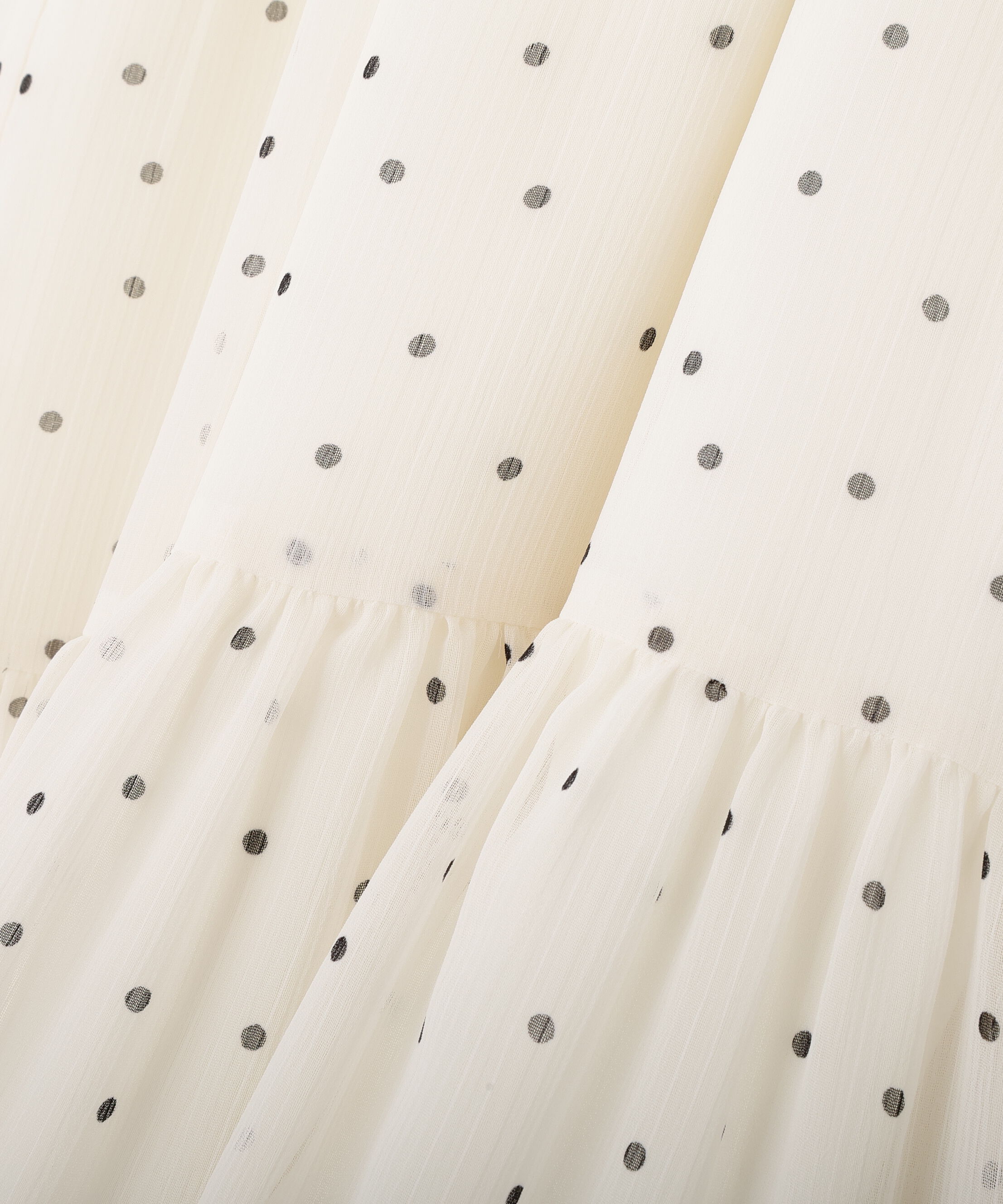  「フリルショルダー楊柳ワンピース」|ワンピース|