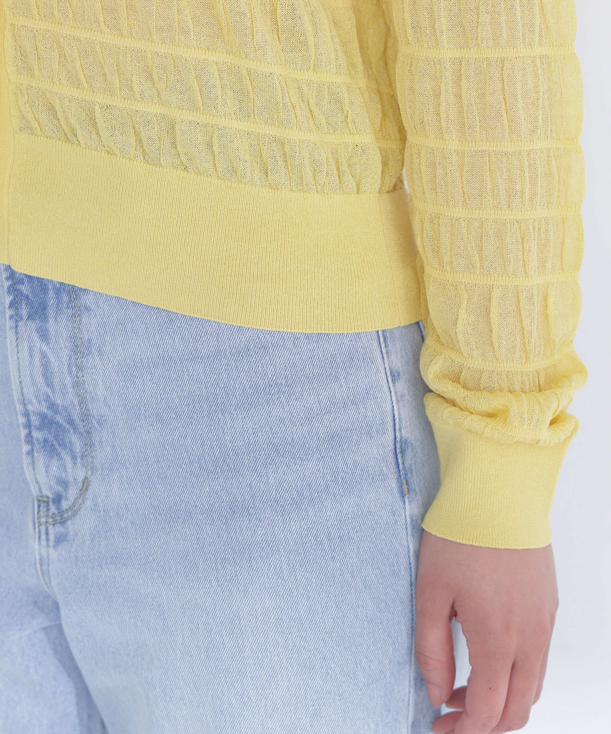  「シアーシャーリングカーディガン」|ニット・セーター|