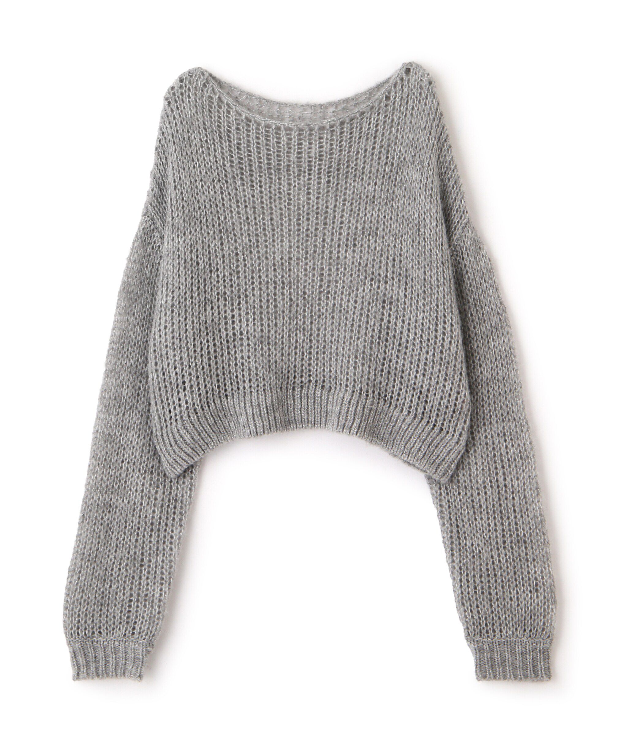  「シアーモヘヤライクニット」|ニット・セーター|