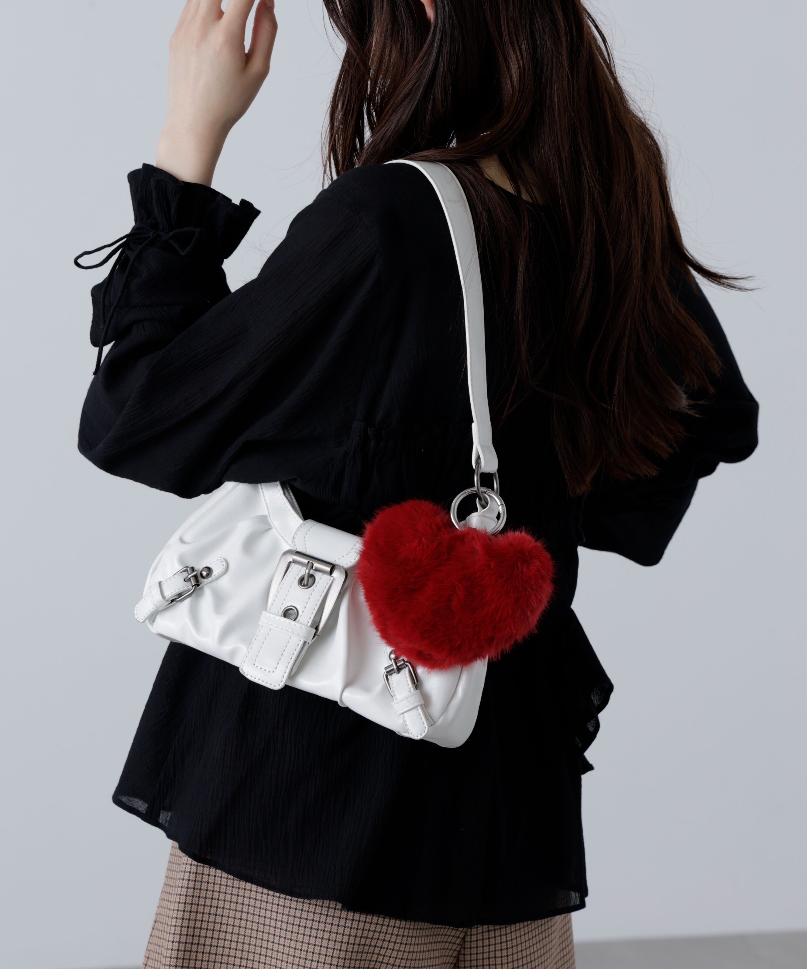  「ハートフェイクチャーム」|ハンカチ|