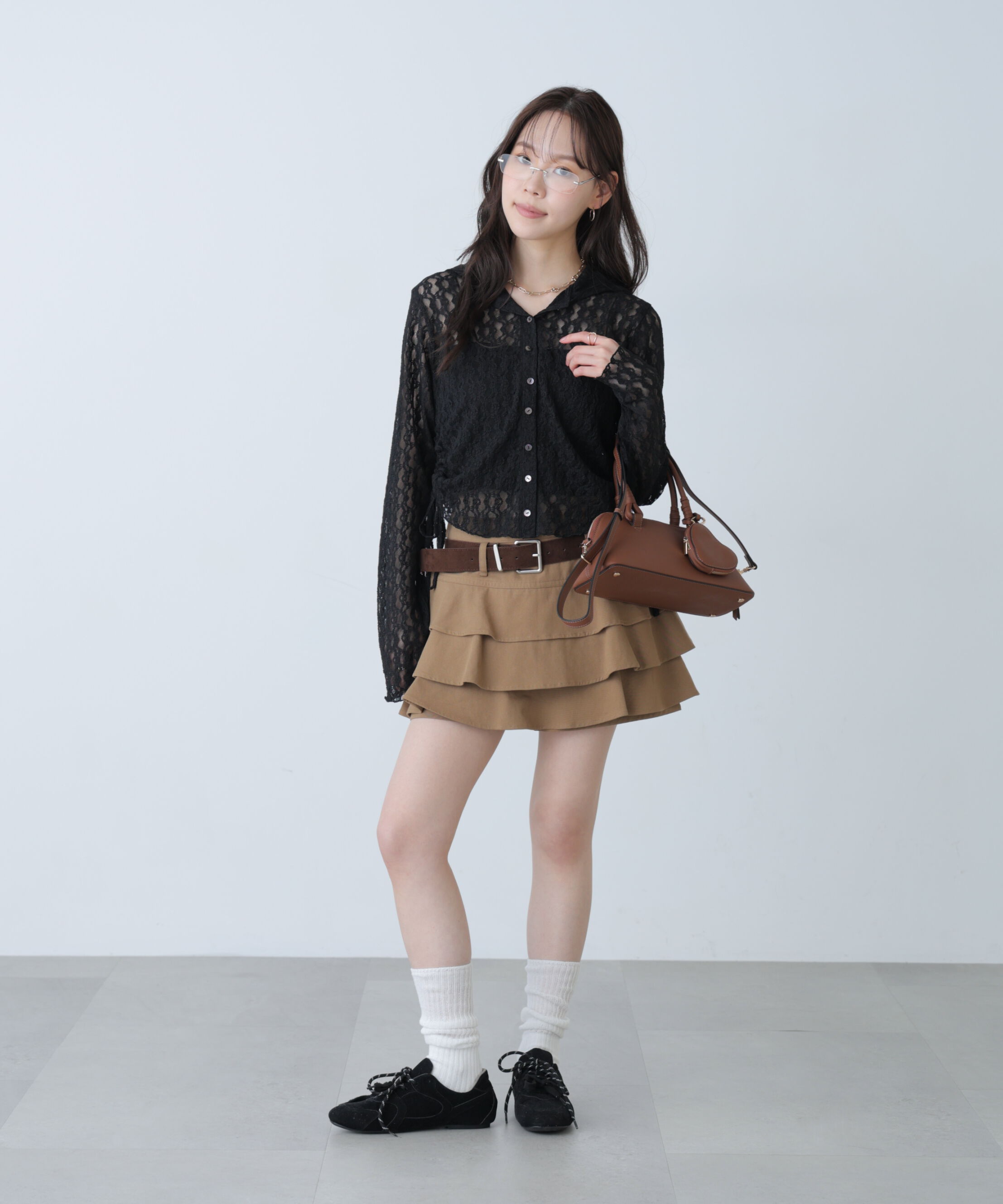  「サイドドロストレースフーディー」|Tシャツ・カットソー|