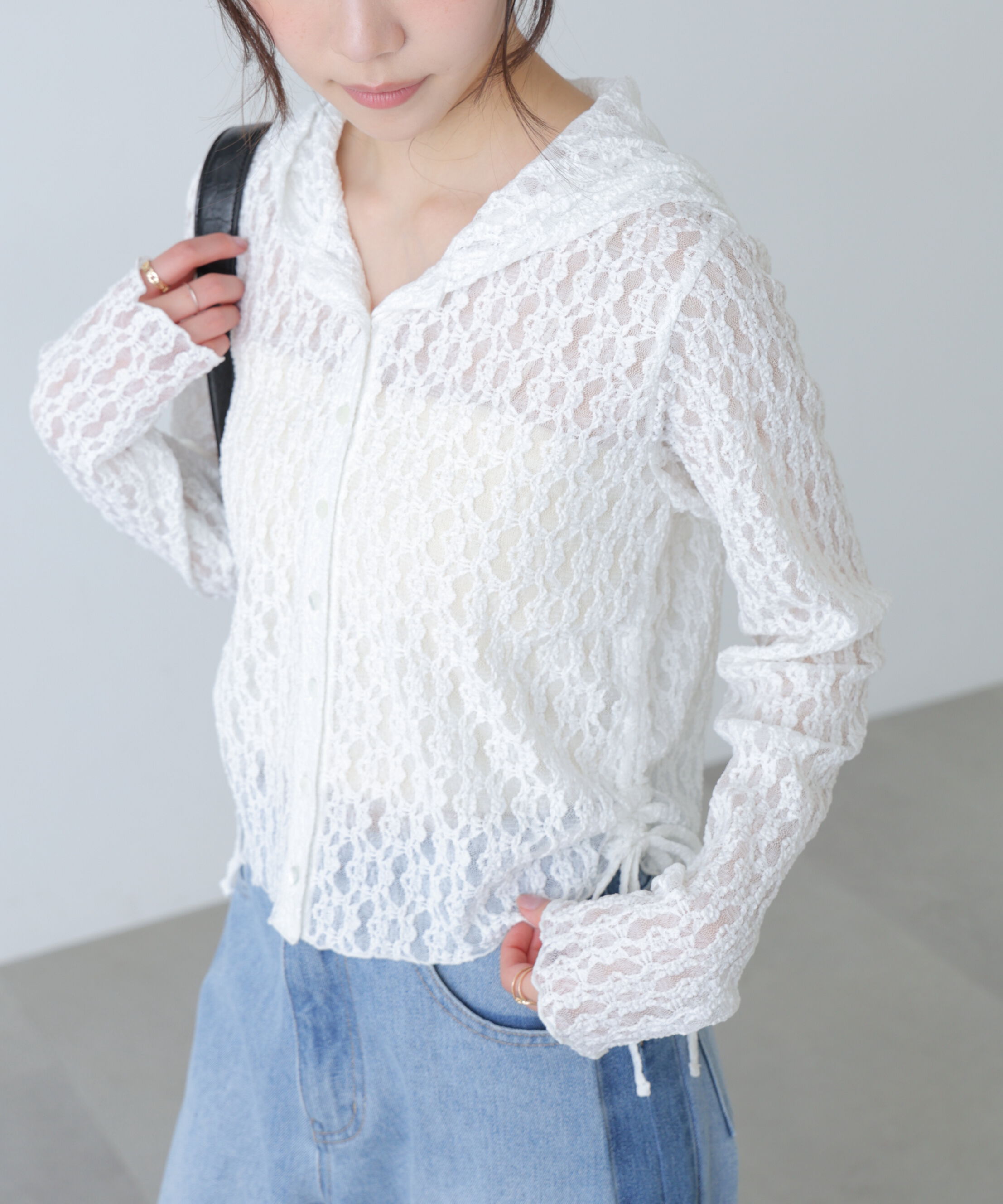  「サイドドロストレースフーディー」|Tシャツ・カットソー|オフ