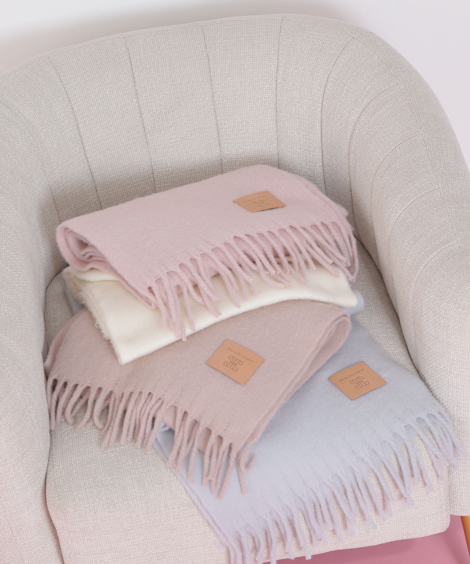  「レザータグループヤーンストール」|バンダナ・スカーフ|