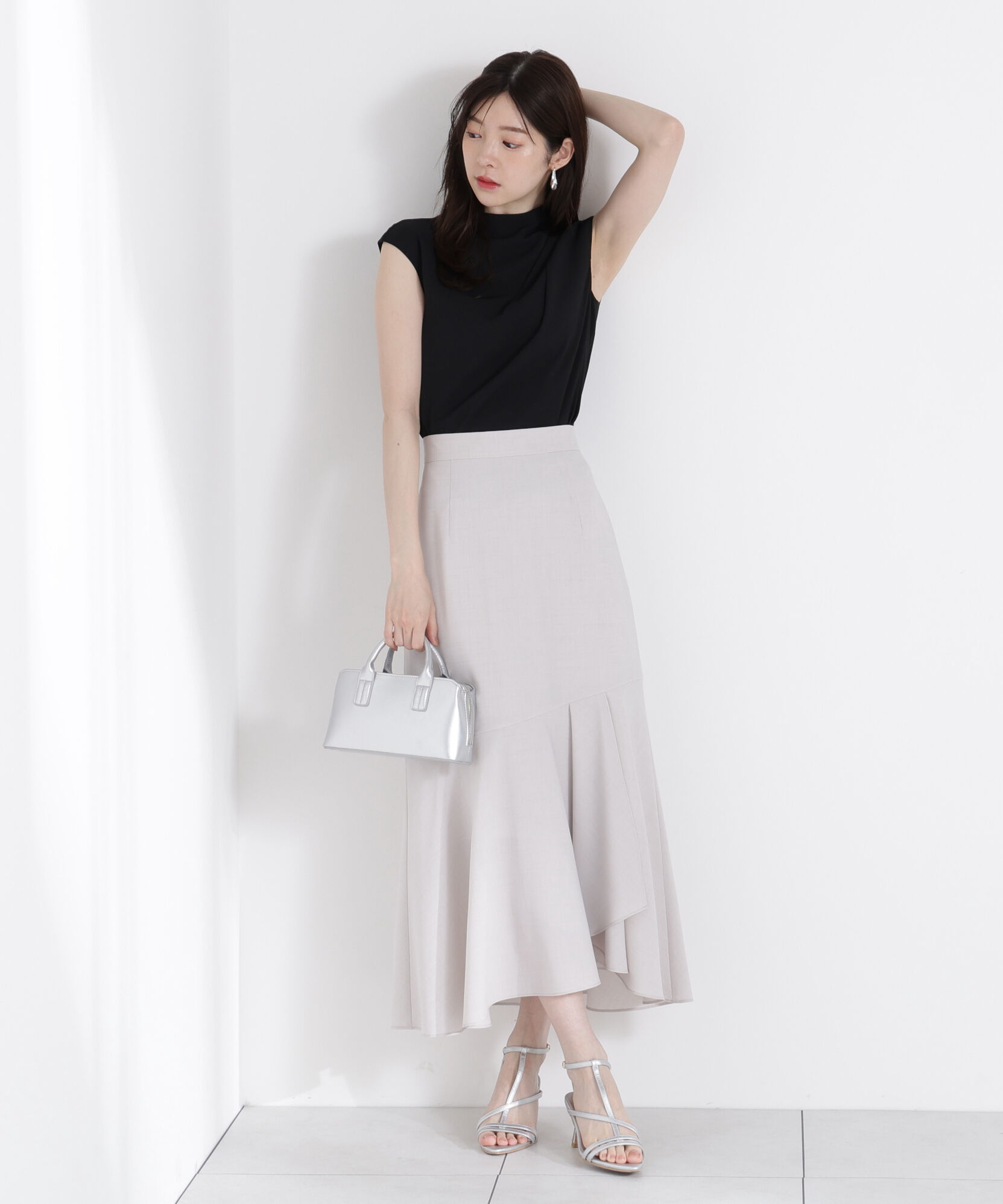 PROPORTION BODY DRESSING「アシメフリルマーメイドスカート」|スカート|