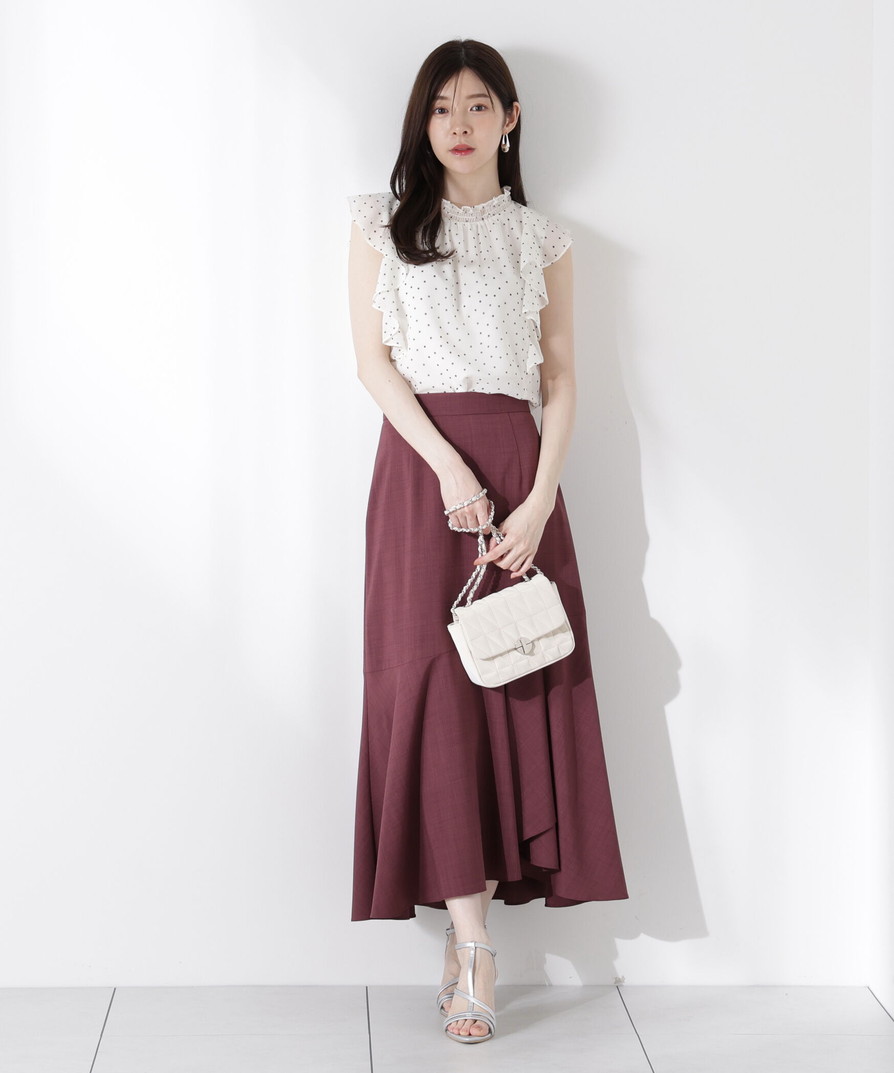 PROPORTION BODY DRESSING「アシメフリルマーメイドスカート」|スカート|