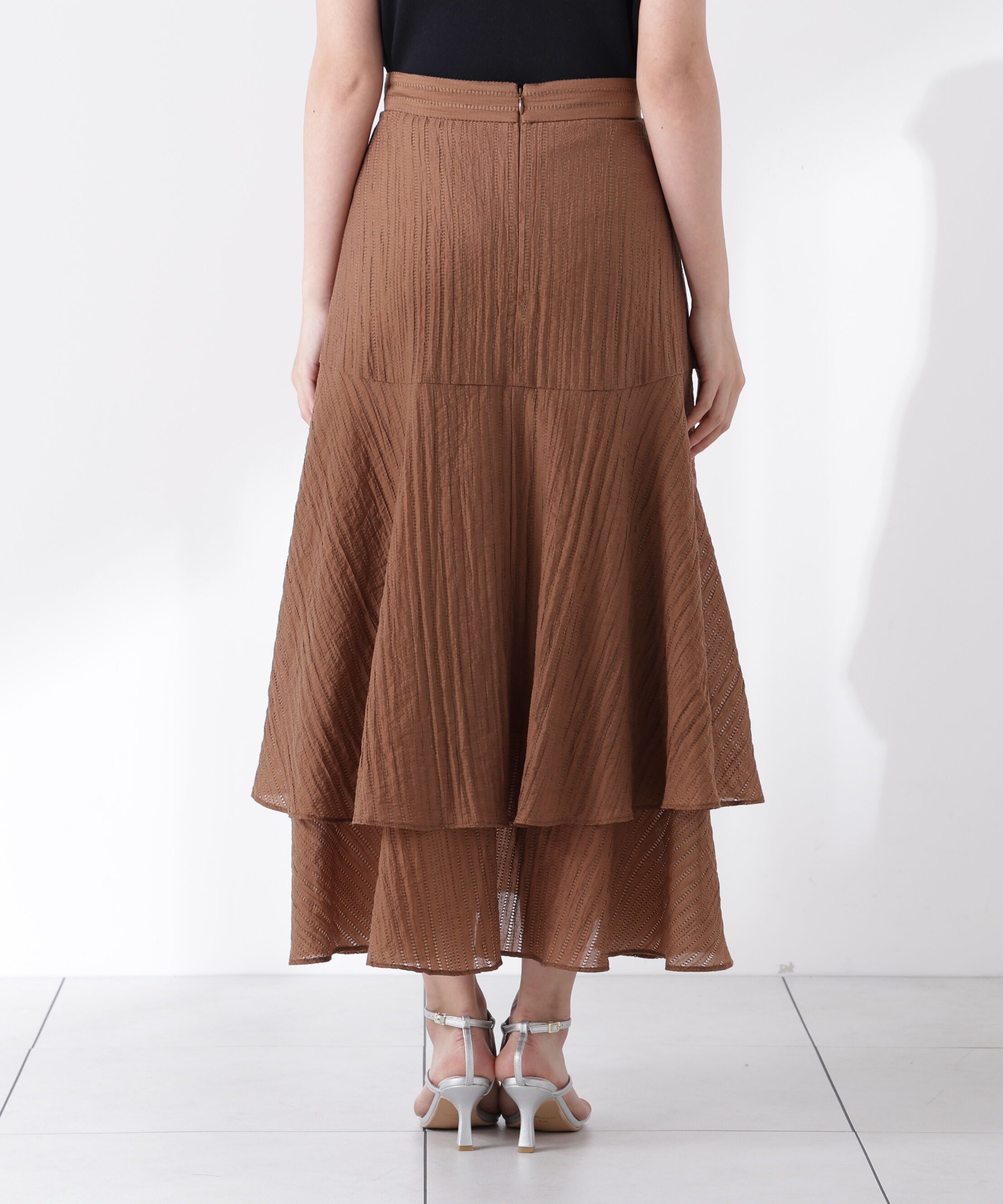 PROPORTION BODY DRESSING「シアードビーティアードスカート」|スカート|