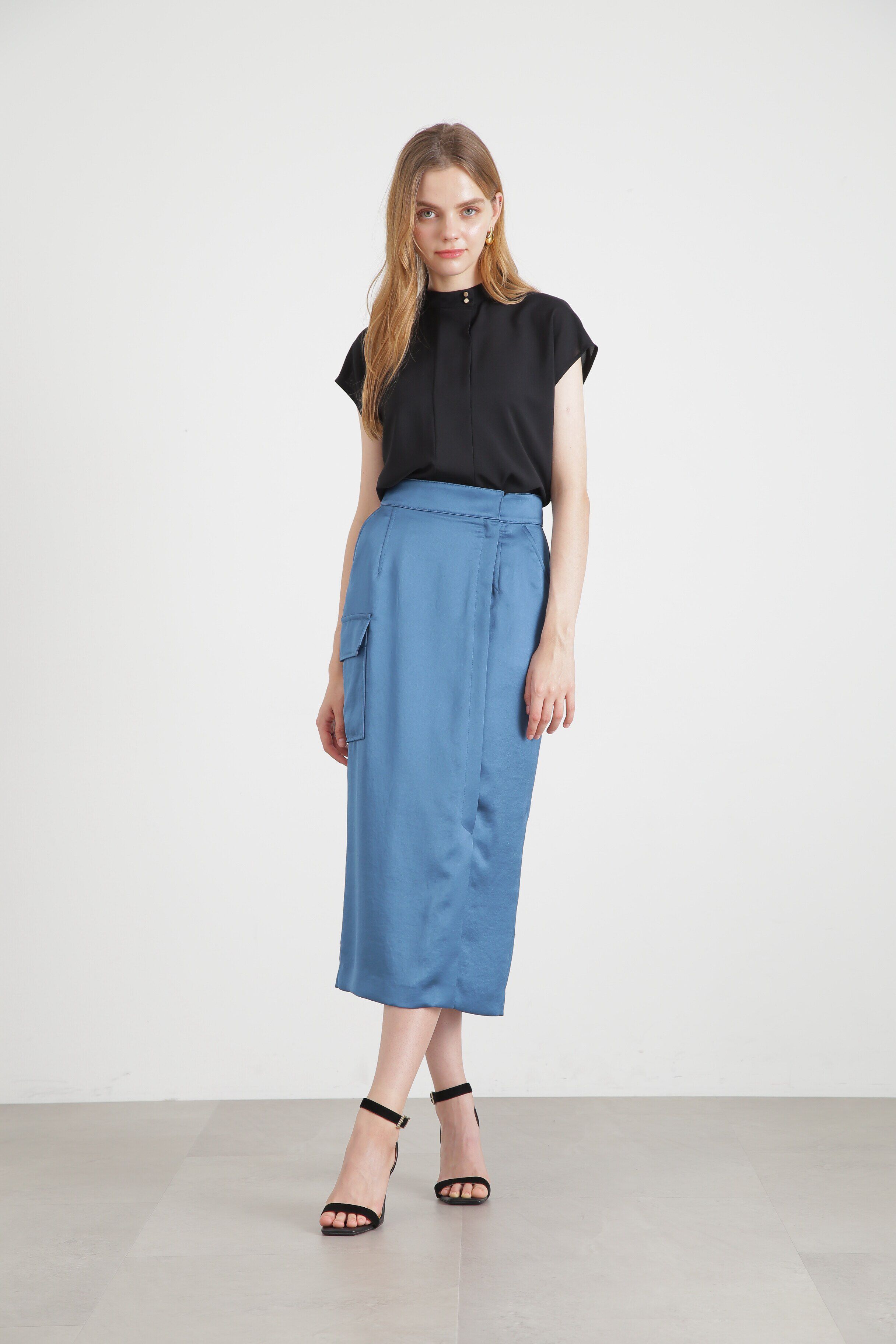  「◆サテンカーゴスカート」|スカート|