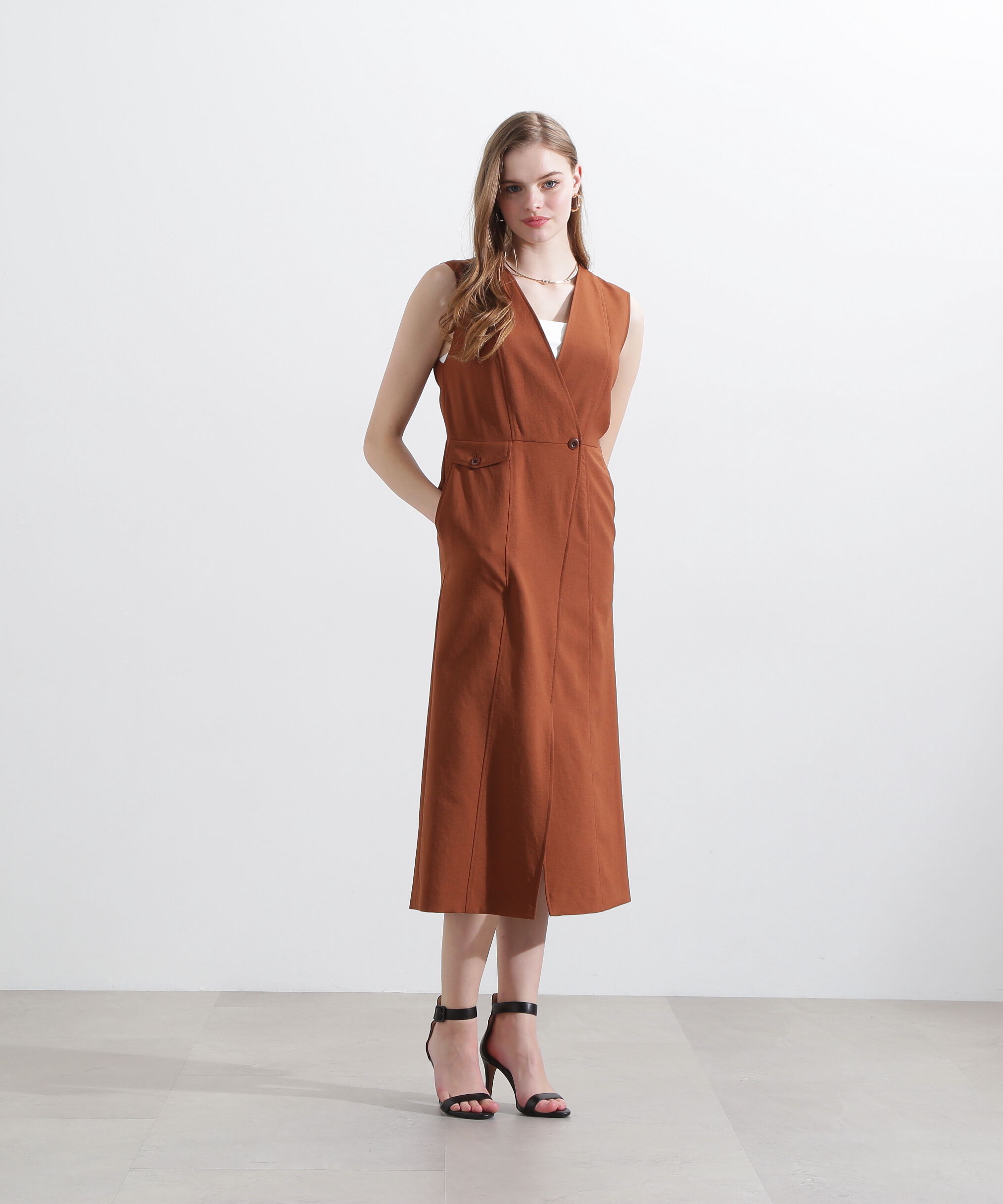  「◆ラップカシュクールワンピース」|ワンピース|