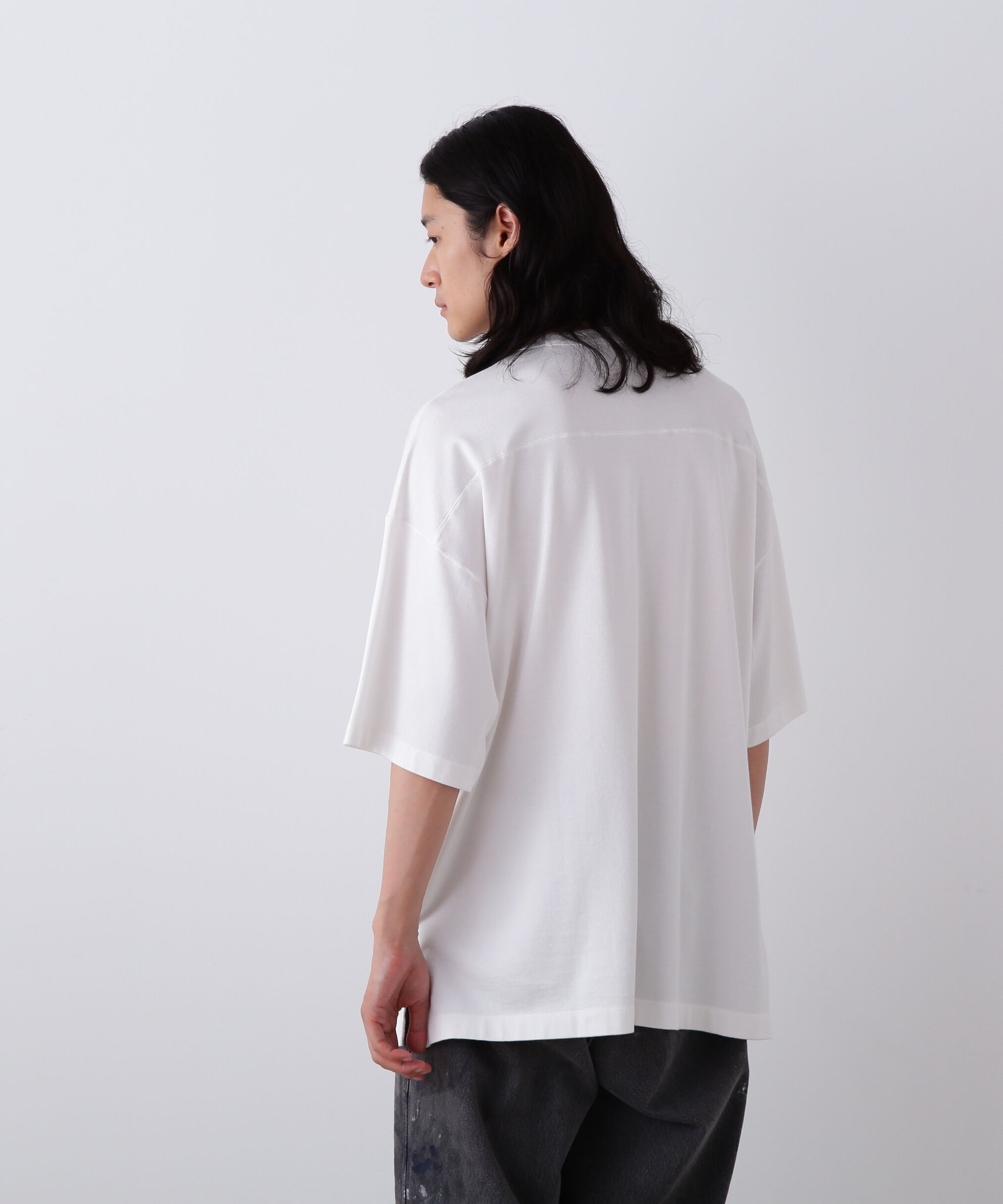 YLEVE 「YLEVE / TETRON COTTON SLUB YARN JERSEY POCKET T-SHIRT」|Tシャツ・カットソー|