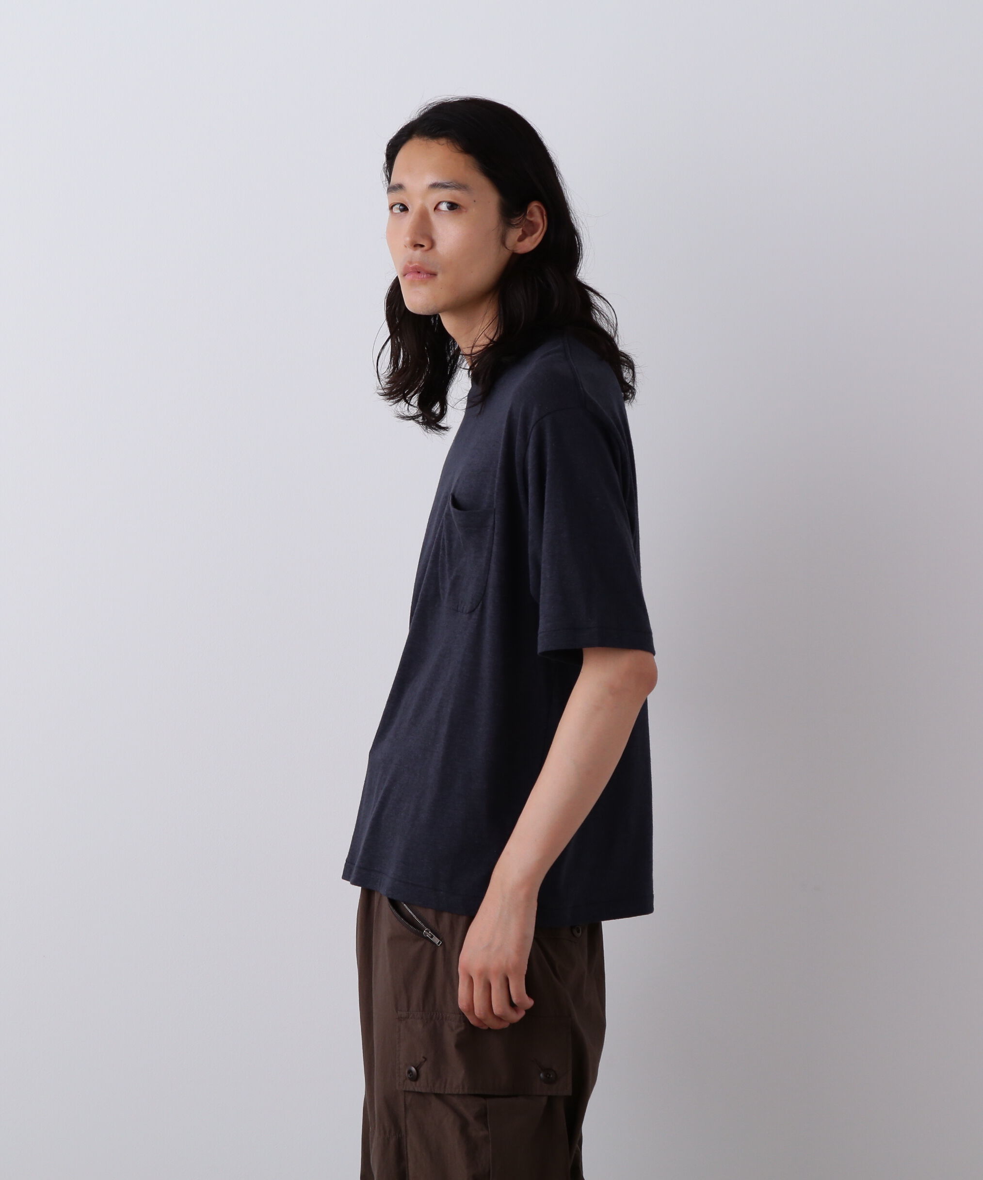 YLEVE 「YLEVE / TETRON COTTON SLUB YARN JERSEY POCKET T-SHIRT」|Tシャツ・カットソー|