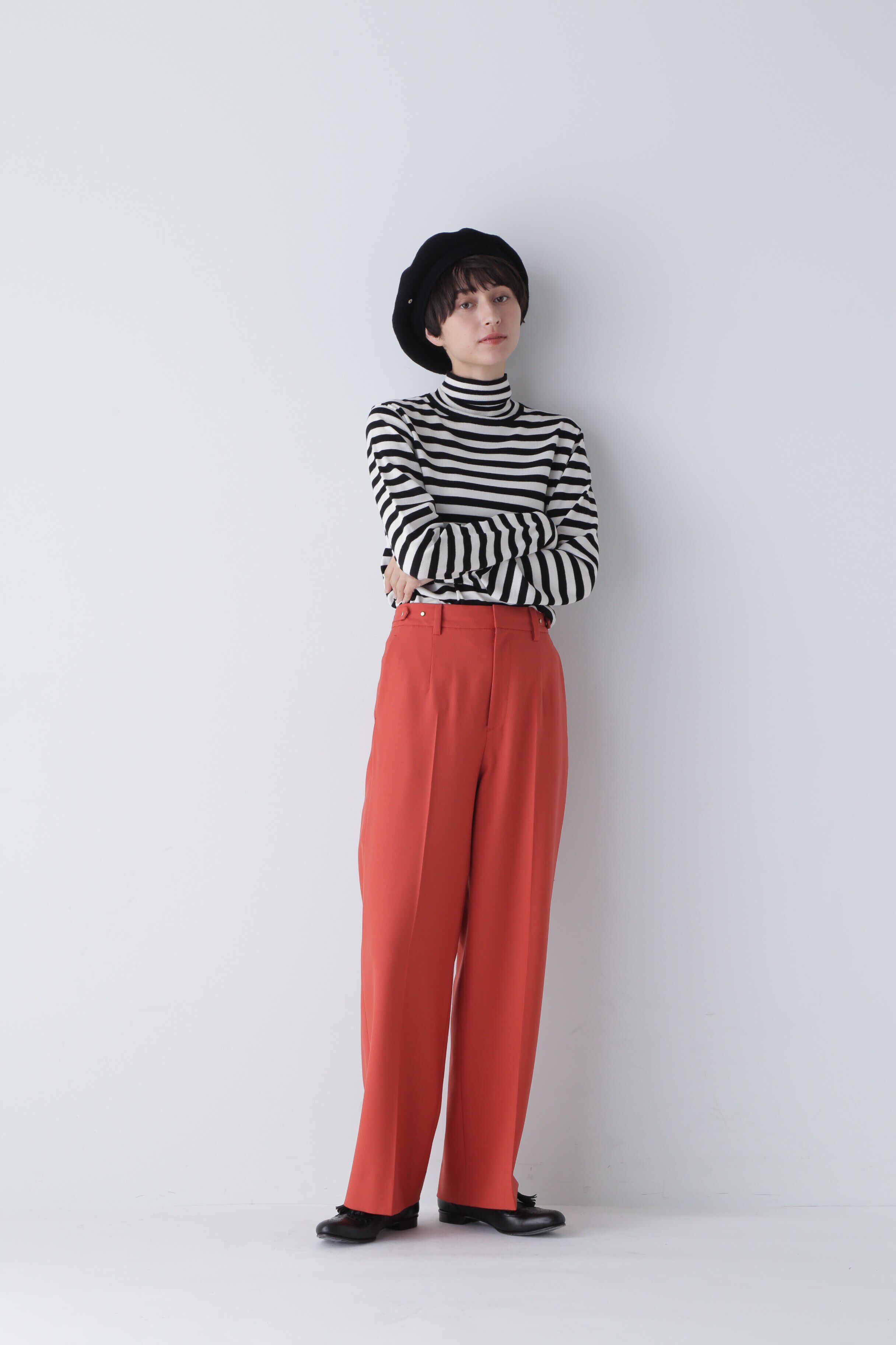  「◆センタープレスセミワイドパンツ」|その他|