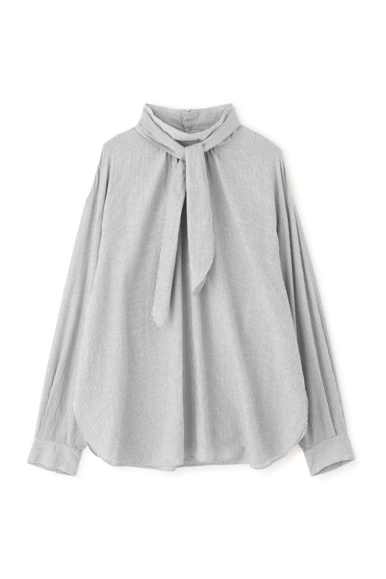  「◆ストライプボウタイブラウス」|シャツ・ブラウス|