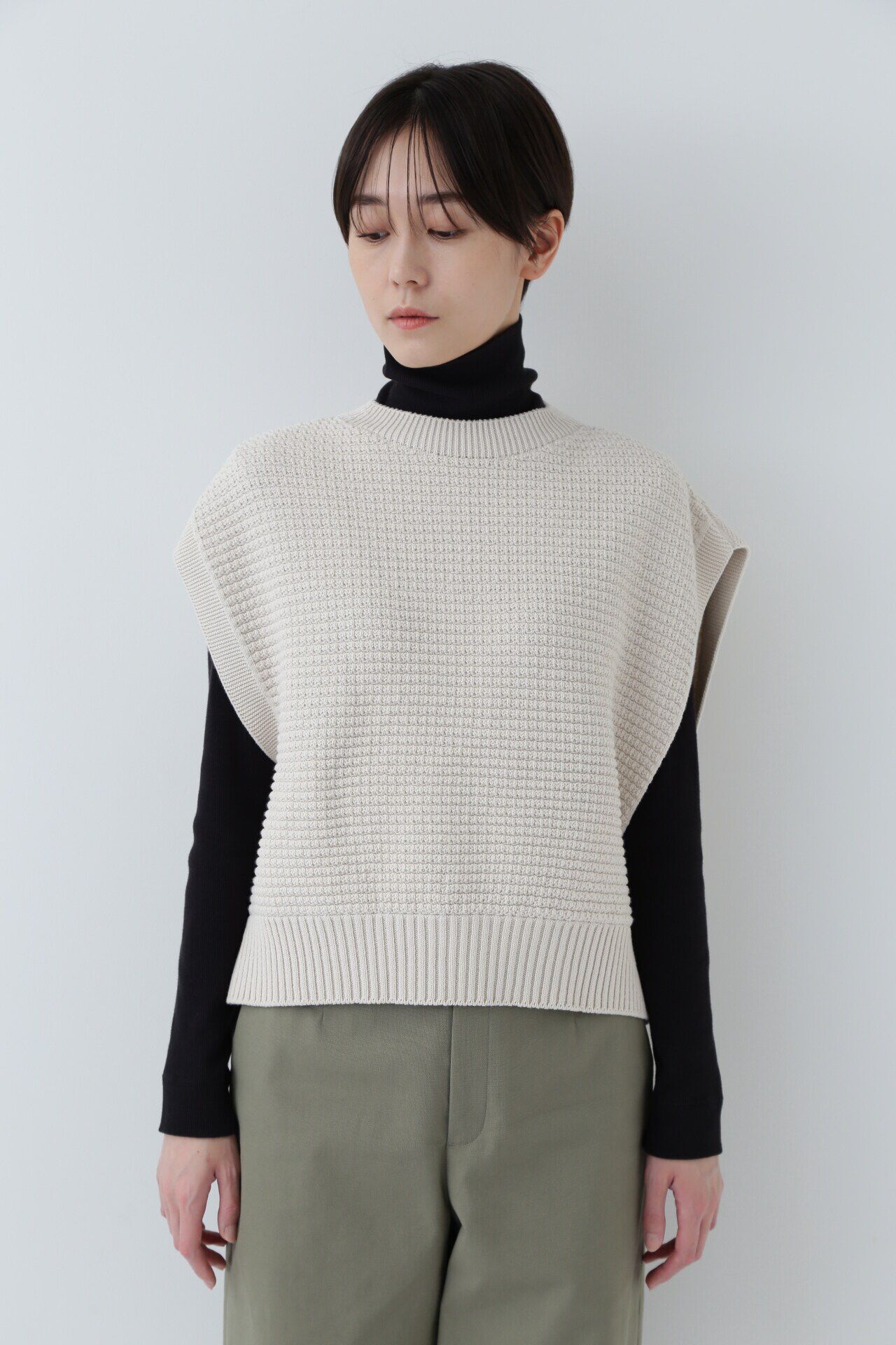  「ニットベスト」|ニット・セーター|