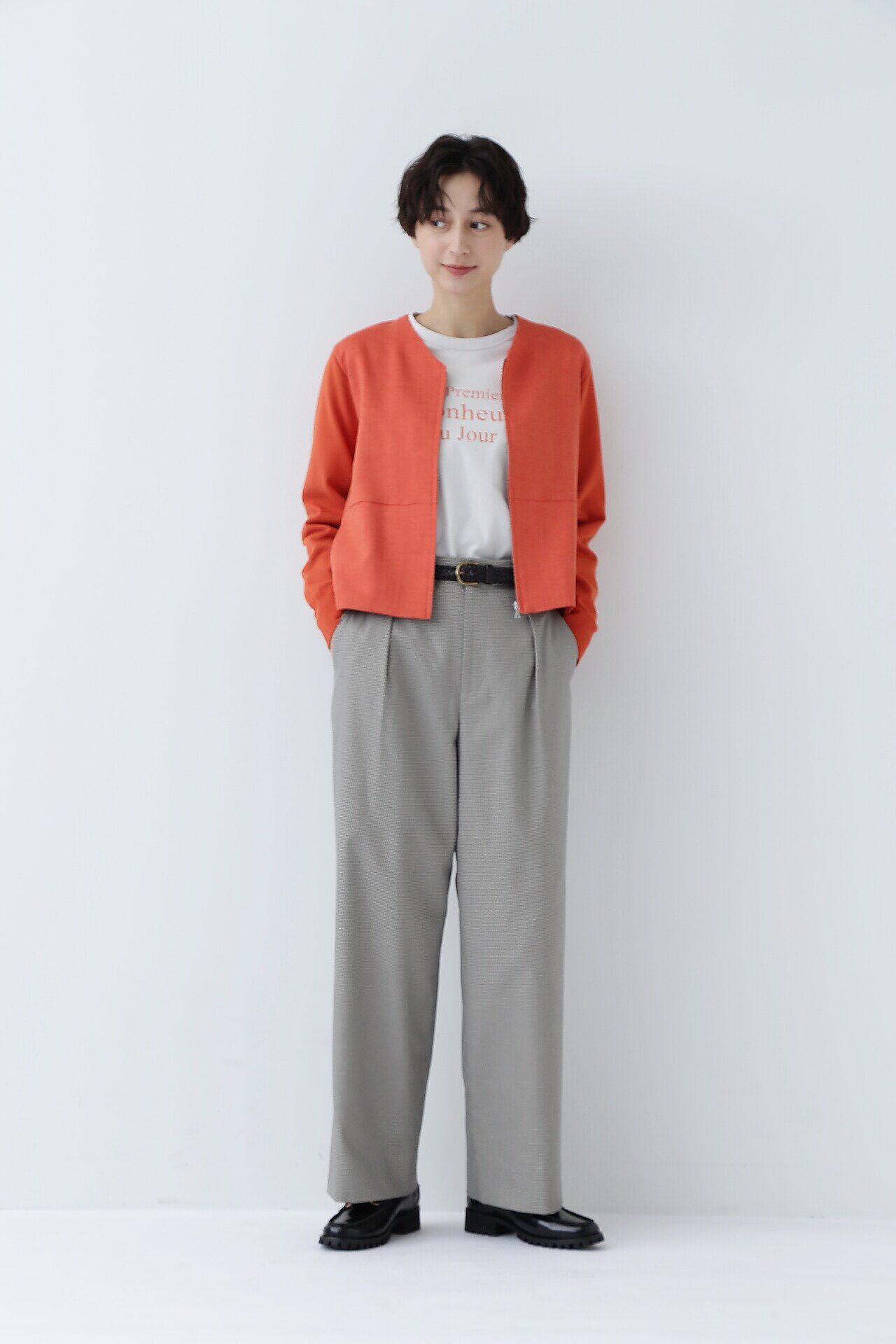  「◆コンビブルゾン」|ニット・セーター|