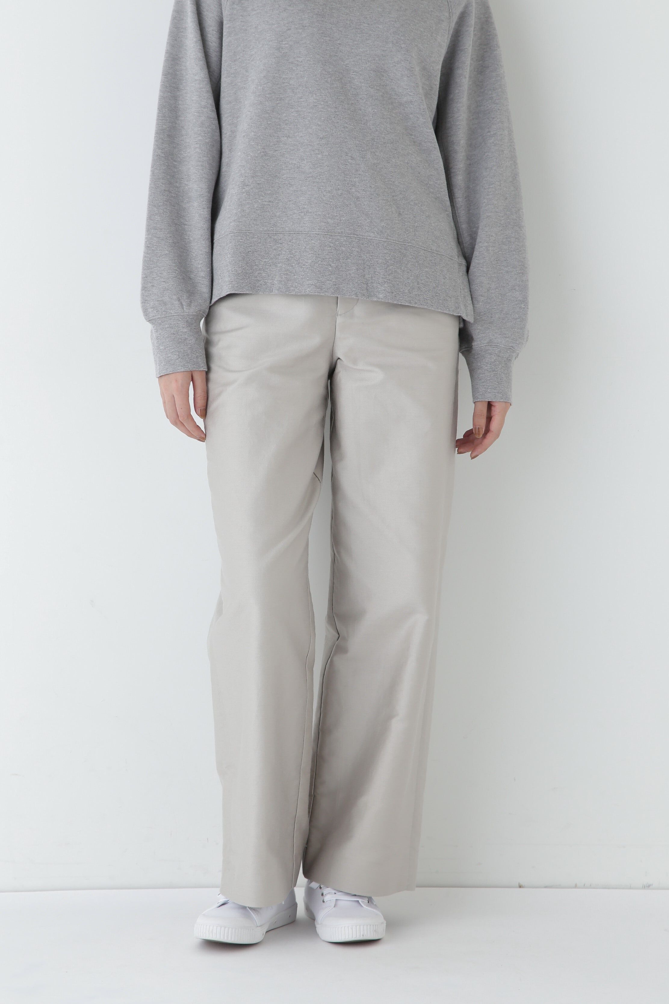  「◆OGライトモールスキンセミワイドパンツ」|その他|グレージュ2