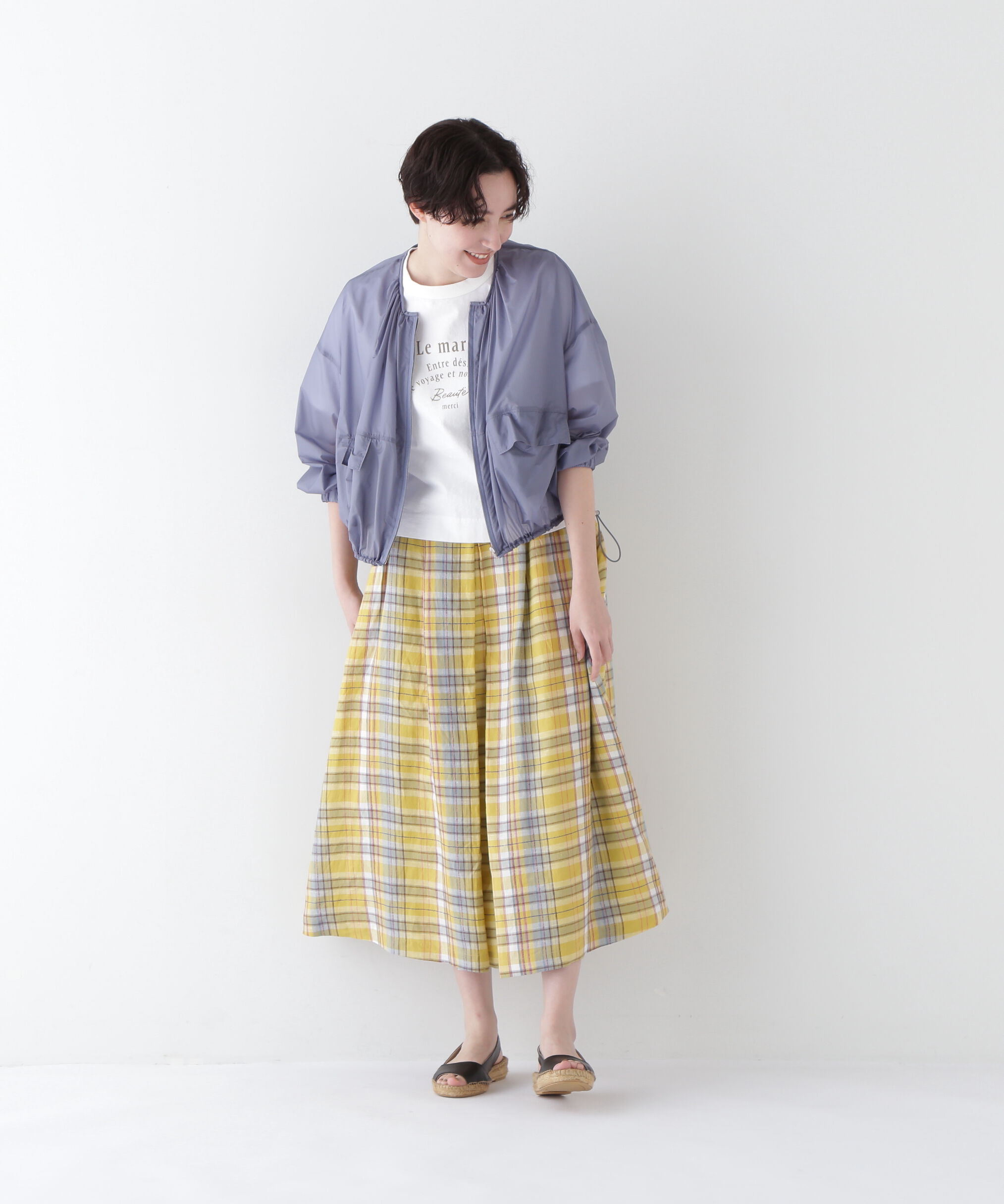  「◆【撥水】ライトタフタブルゾン」|ブルゾン・スタジャン|