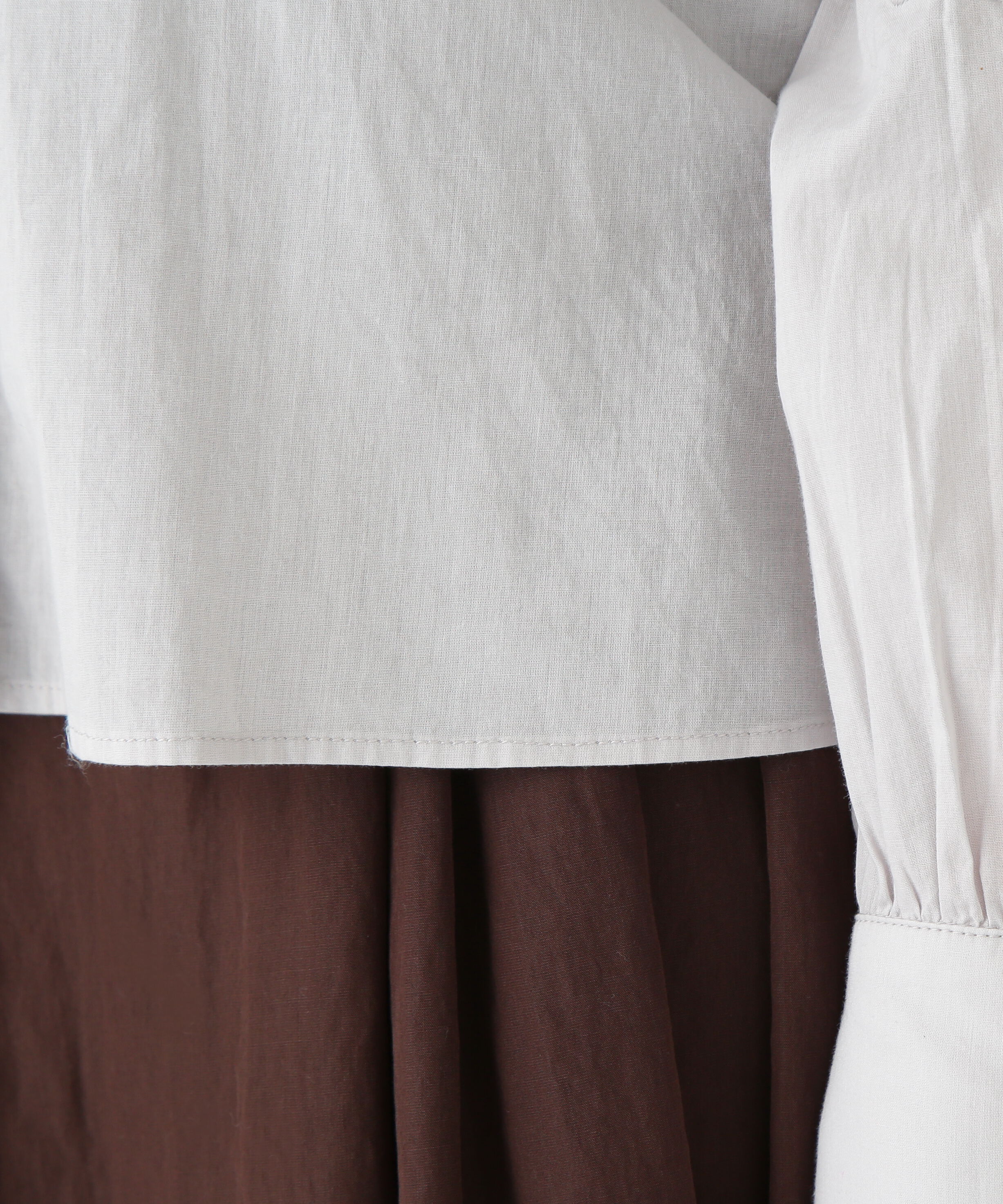  「◆インドコットンボイルアップリケブラウス」|シャツ・ブラウス|