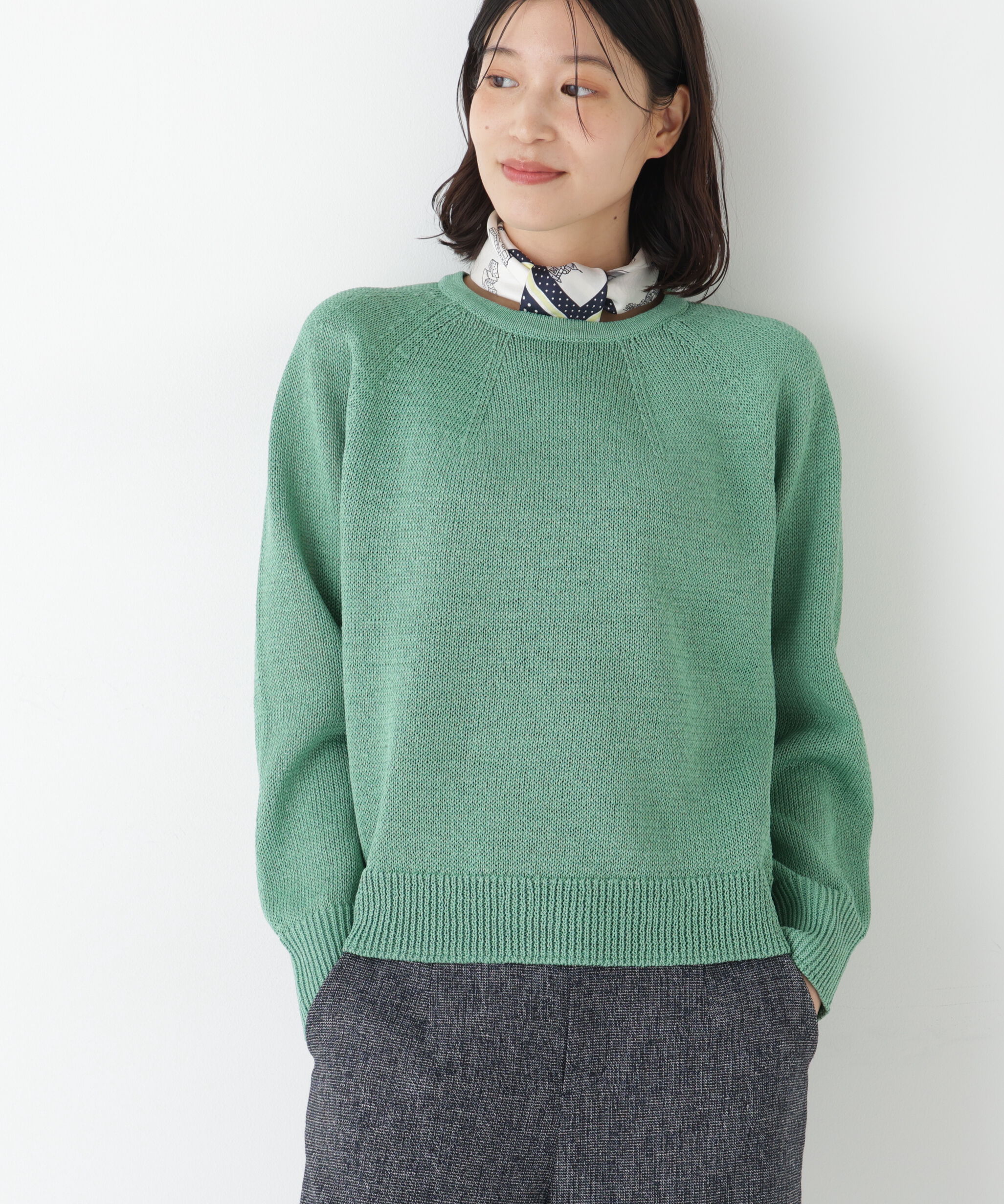  「◆ギマコットン求心Ｐ／Ｏ」|ニット・セーター|