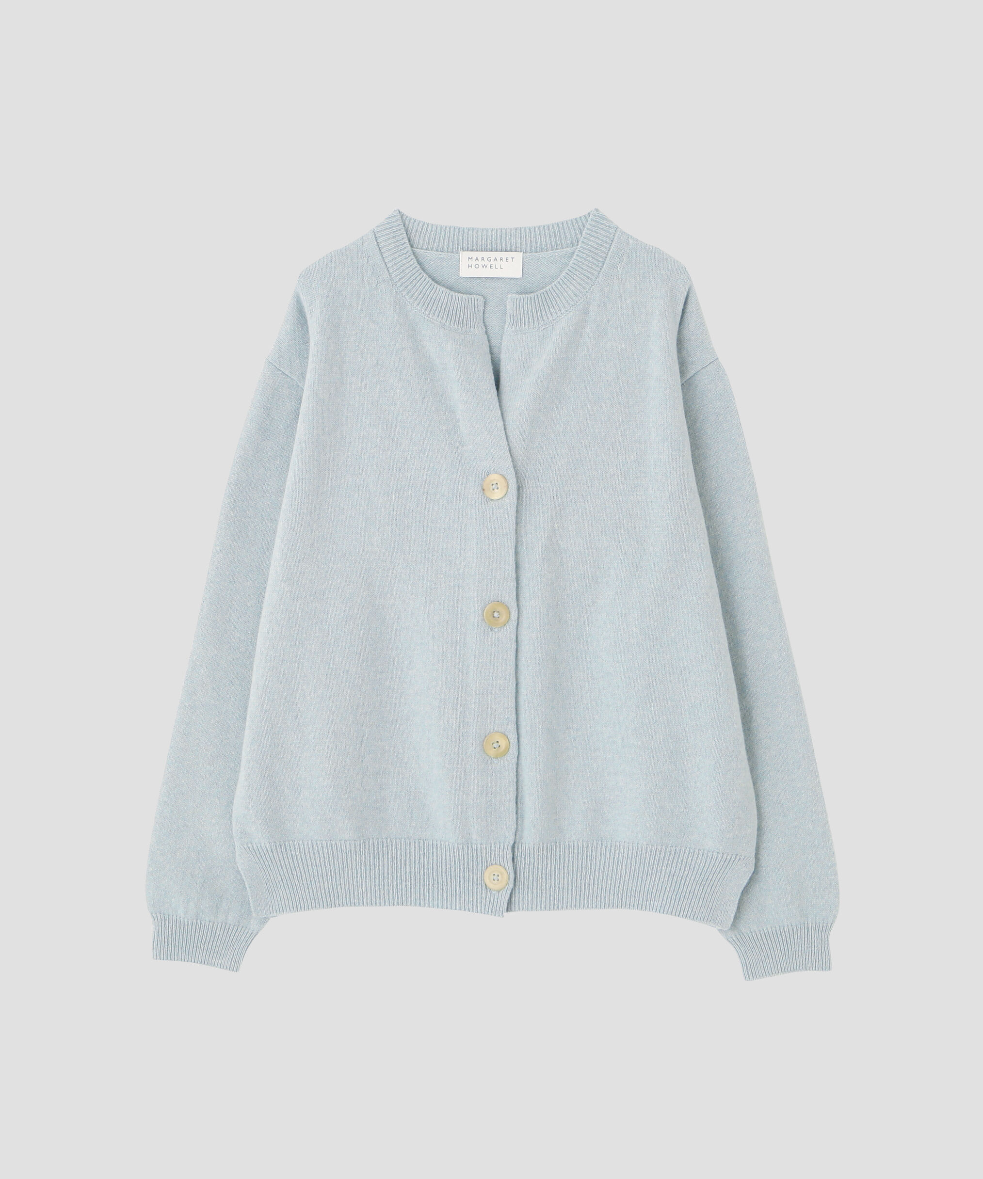 MARGARET HOWELL HOUSEHOLDGOODS「WOOL COTTON KNITWEAR」|カーディガン|