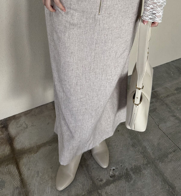 Doux archives「フロントジップジャンスカ」|ジャンパースカート|