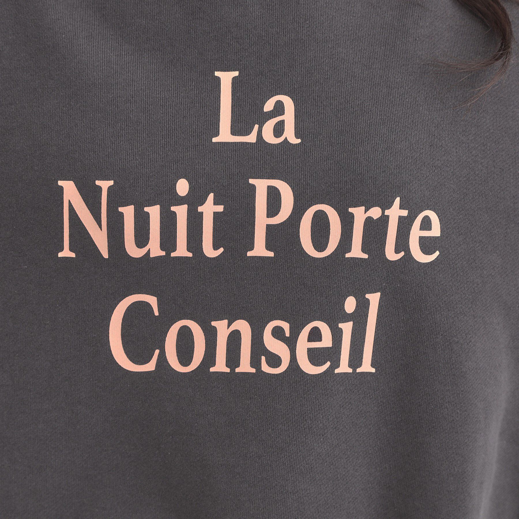 SHOO･LA･RUE「【綿100%/洗濯機可/S-LL/選べる4柄】ゆるく決めたい日に プリントアソートスウェット」|パーカー|