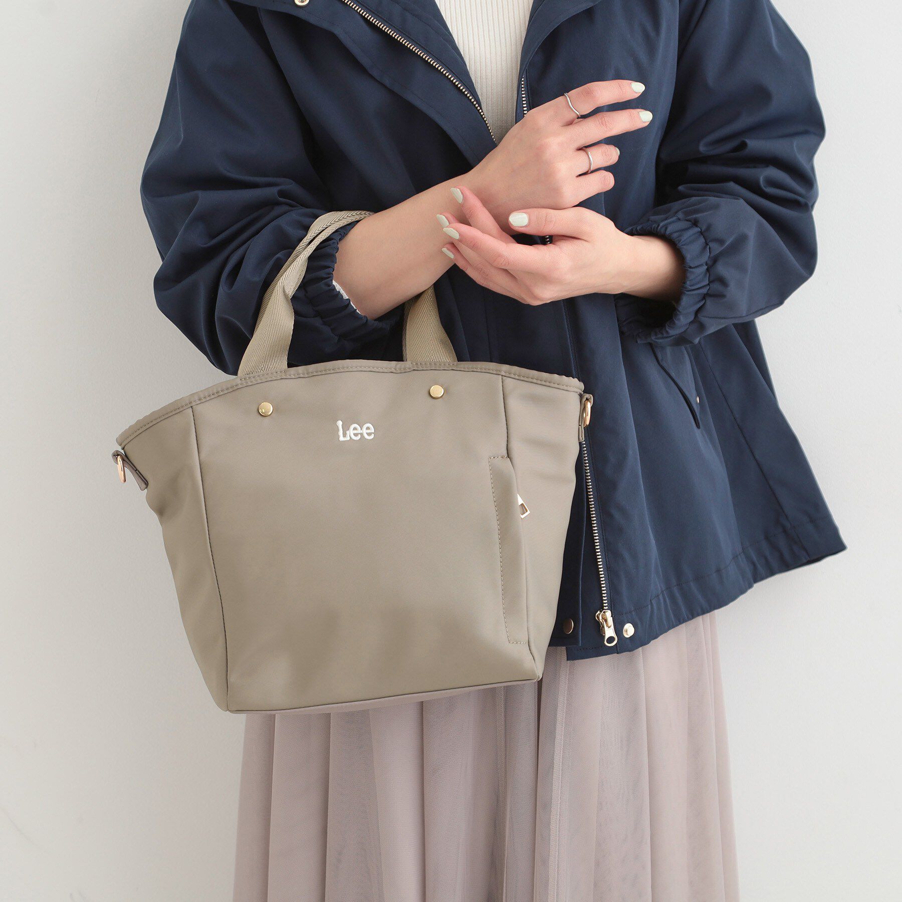 SHOO･LA･RUE「【Lee別注／撥水】6ポケットトートバッグ」|トートバッグ|