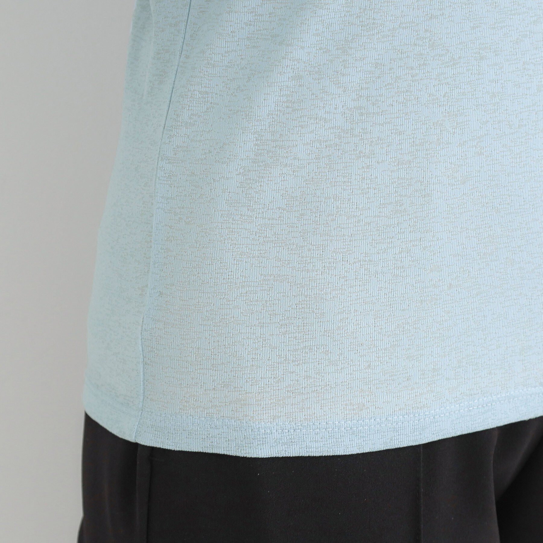 SHOO･LA･RUE「【2点セット/洗濯機可/S-LL】こなれ感あるレイヤードスタイルが即完成 シアーカーディガン+ロンT」|その他|