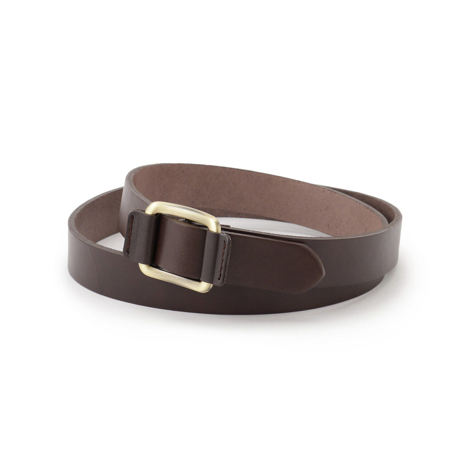 Dessin「牛革スライドベルト」|ベルト|ブラウン(045)