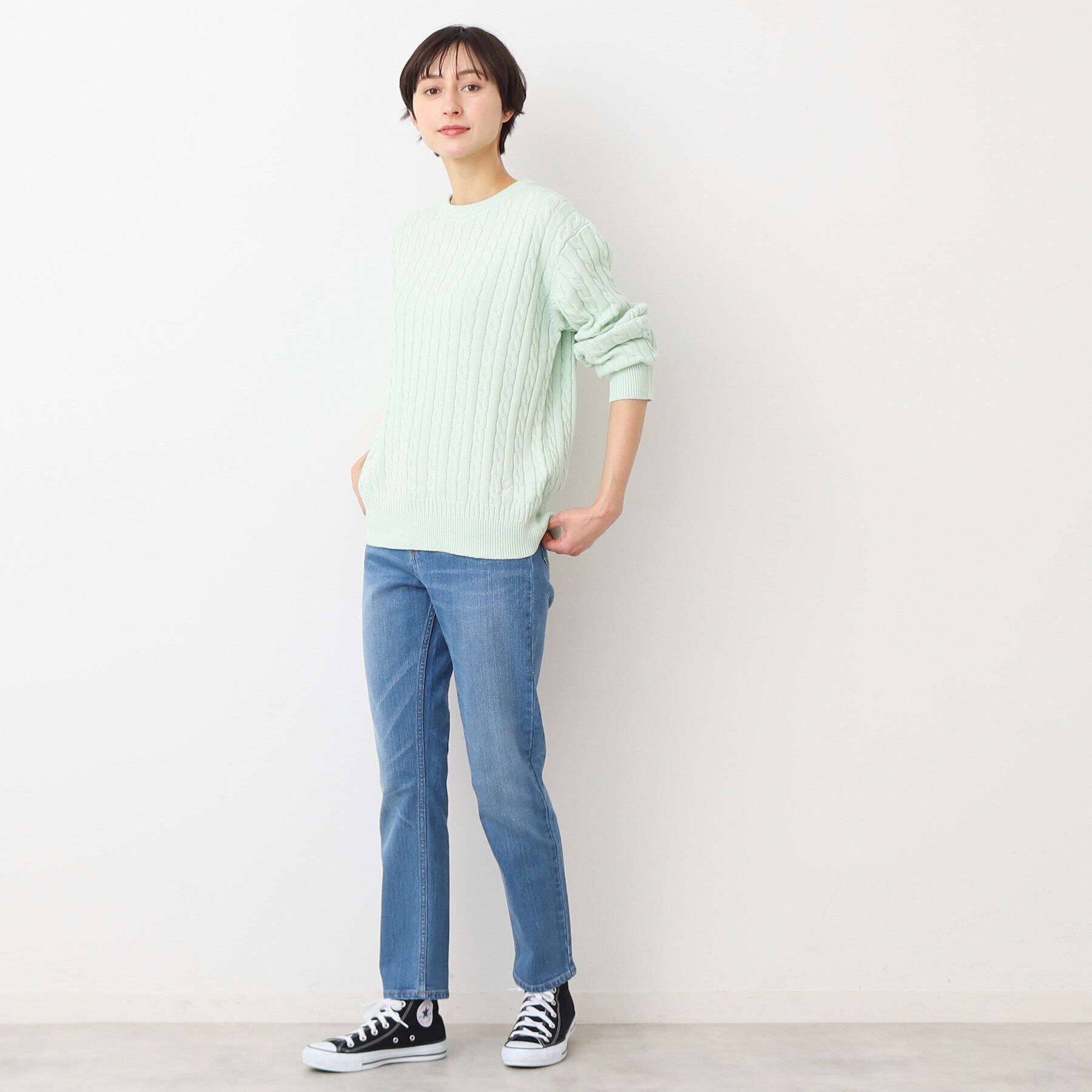 Dessin「【洗える】デニムスリムパンツ」|その他|