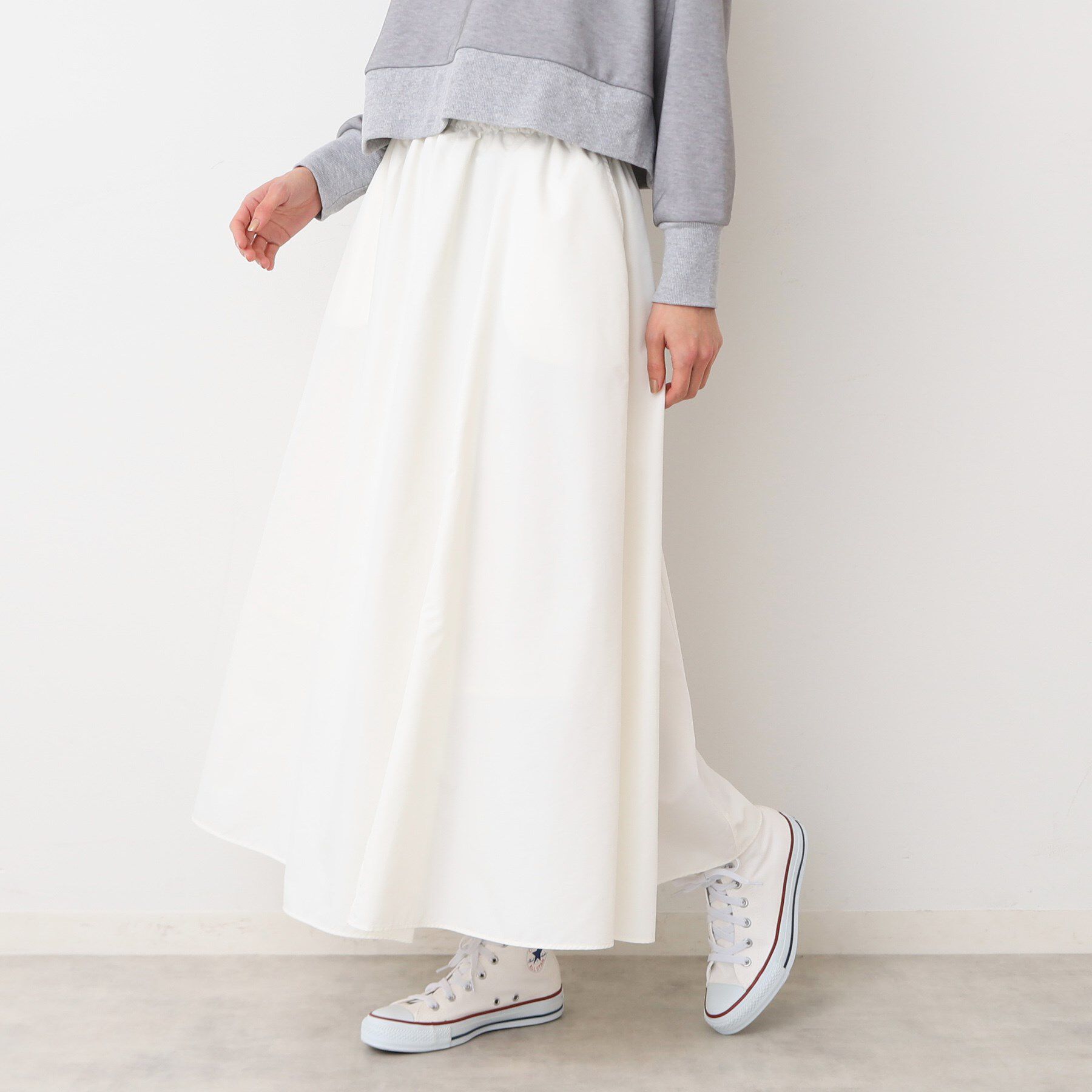Dessin「【ウエストゴム・洗える】タックギャザースカート（S～L）」|スカート|
