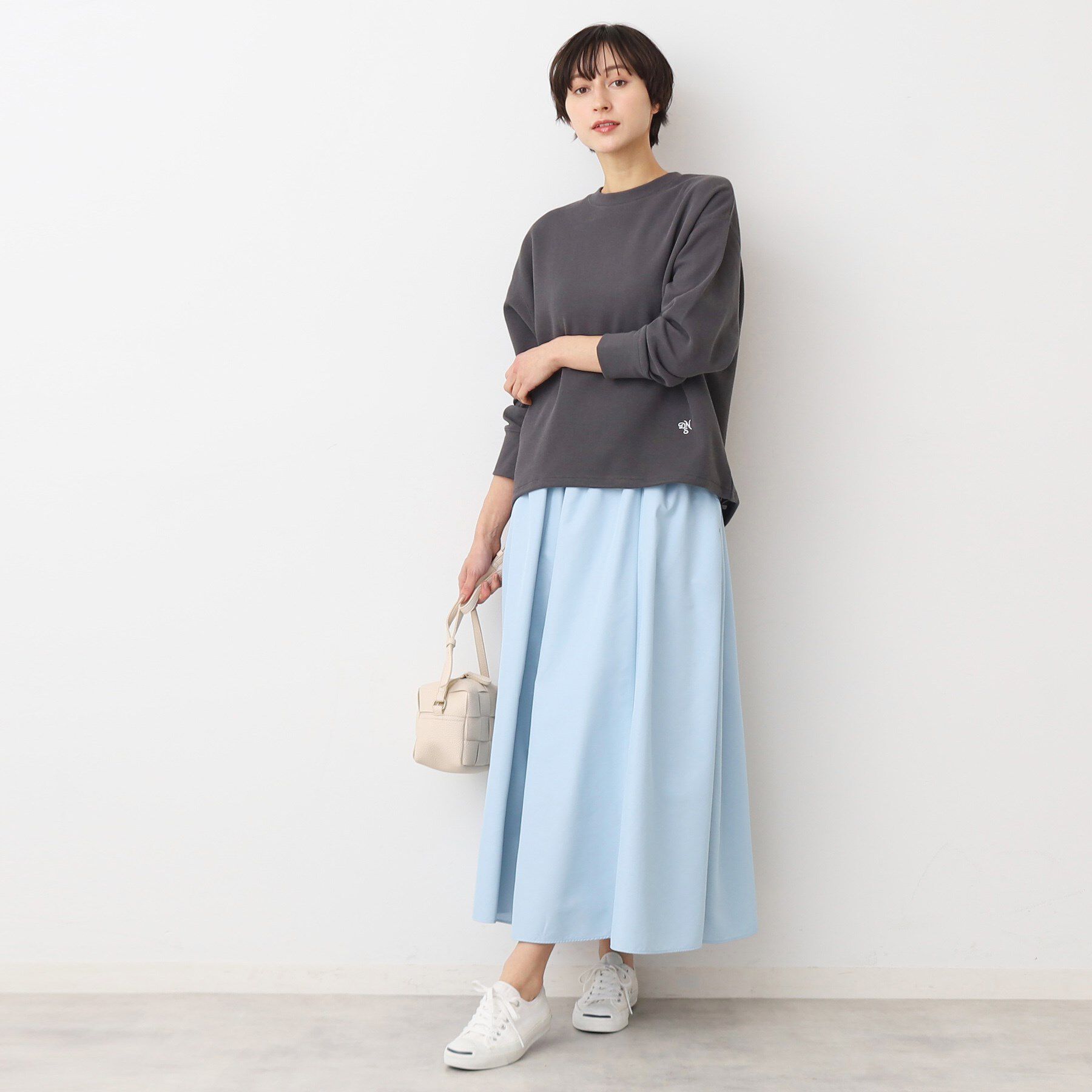 Dessin「【ウエストゴム・洗える】タックギャザースカート（S～L）」|スカート|