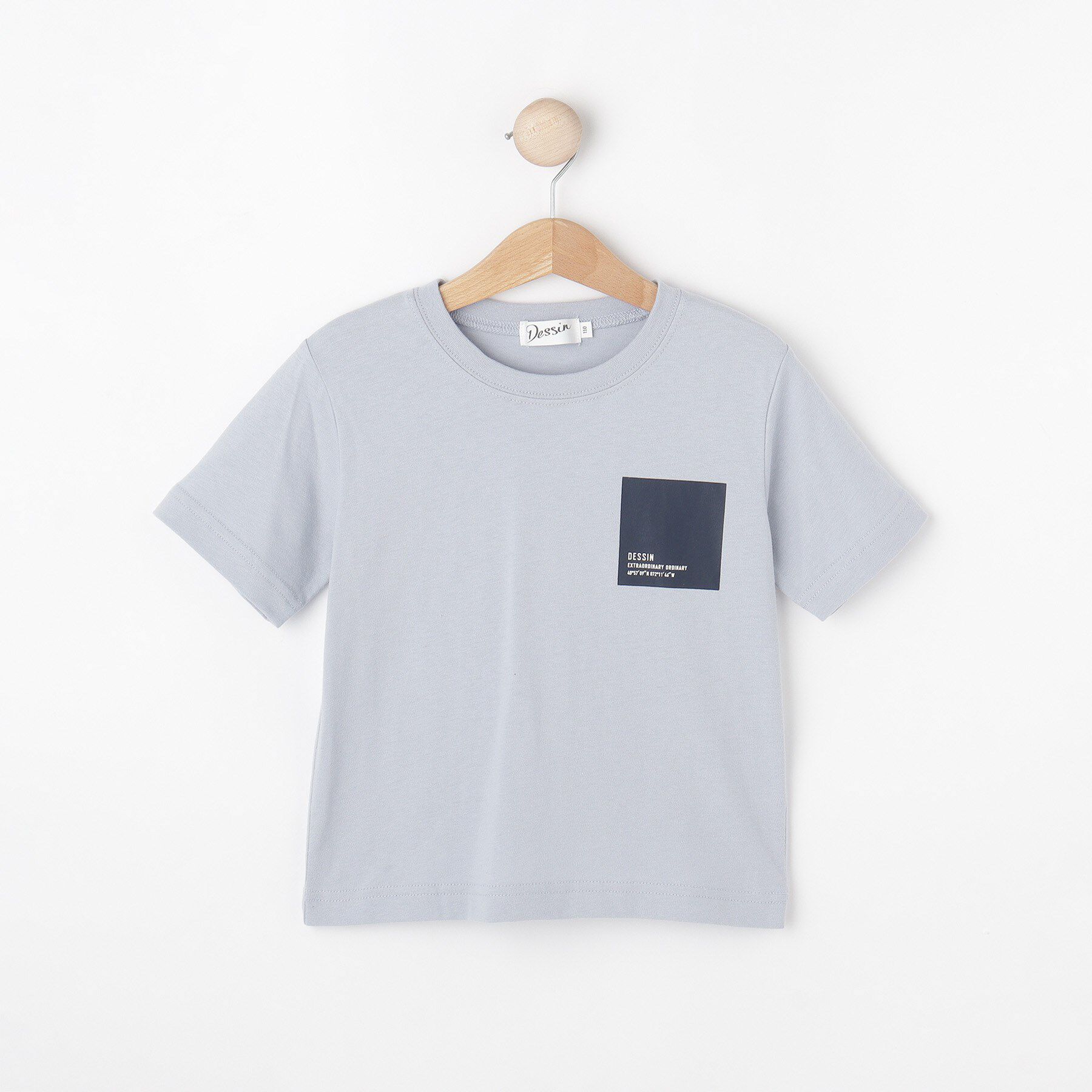 Dessin「【洗える】オーガニックコットン 半袖Tシャツ」|Tシャツ・カットソー|