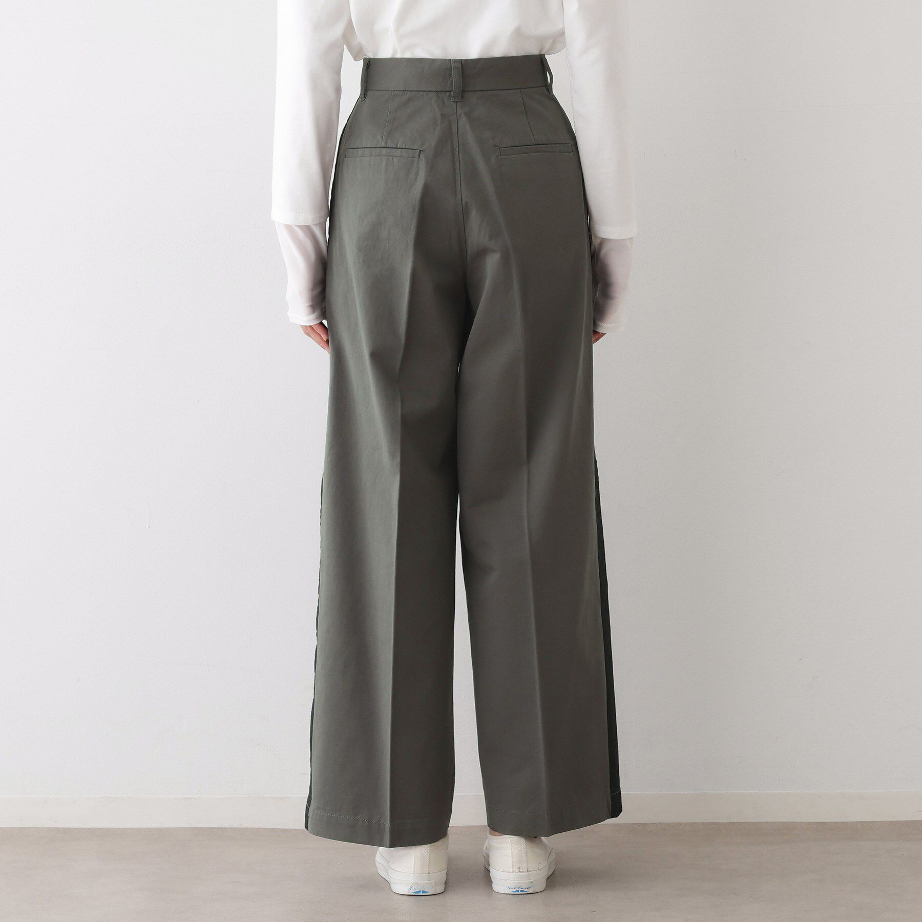 Dessin「【洗える】サイドラインコットンパンツ」|その他|