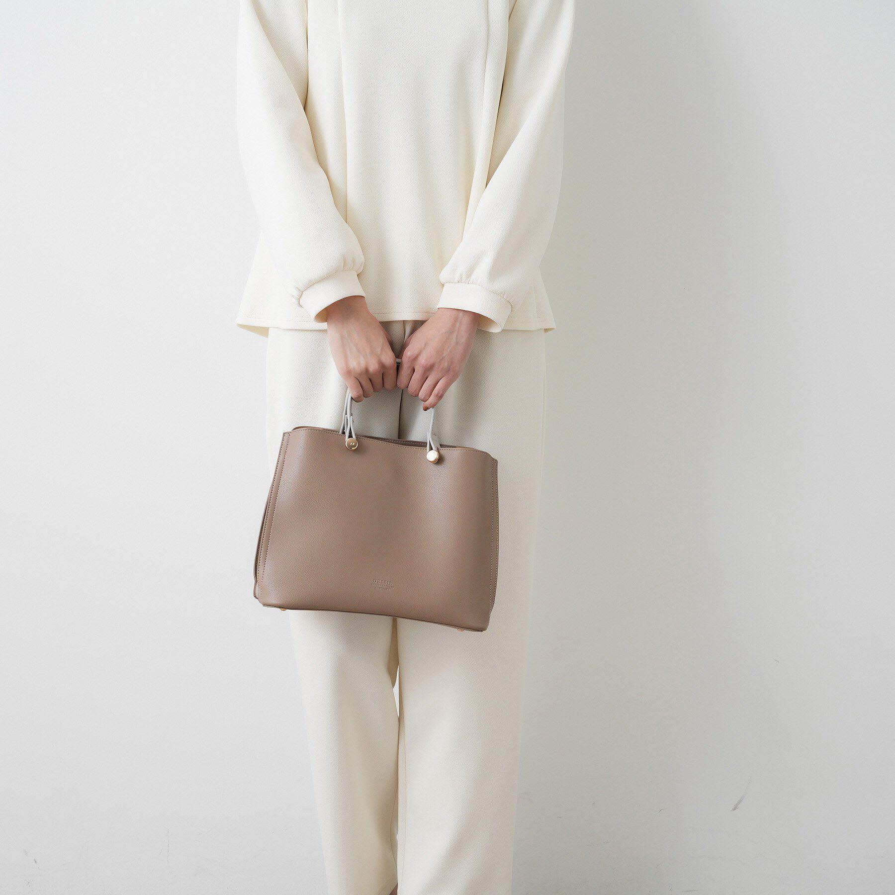 Dessin「【2WAY】3ポケットハンドバッグ」|ハンドバッグ|