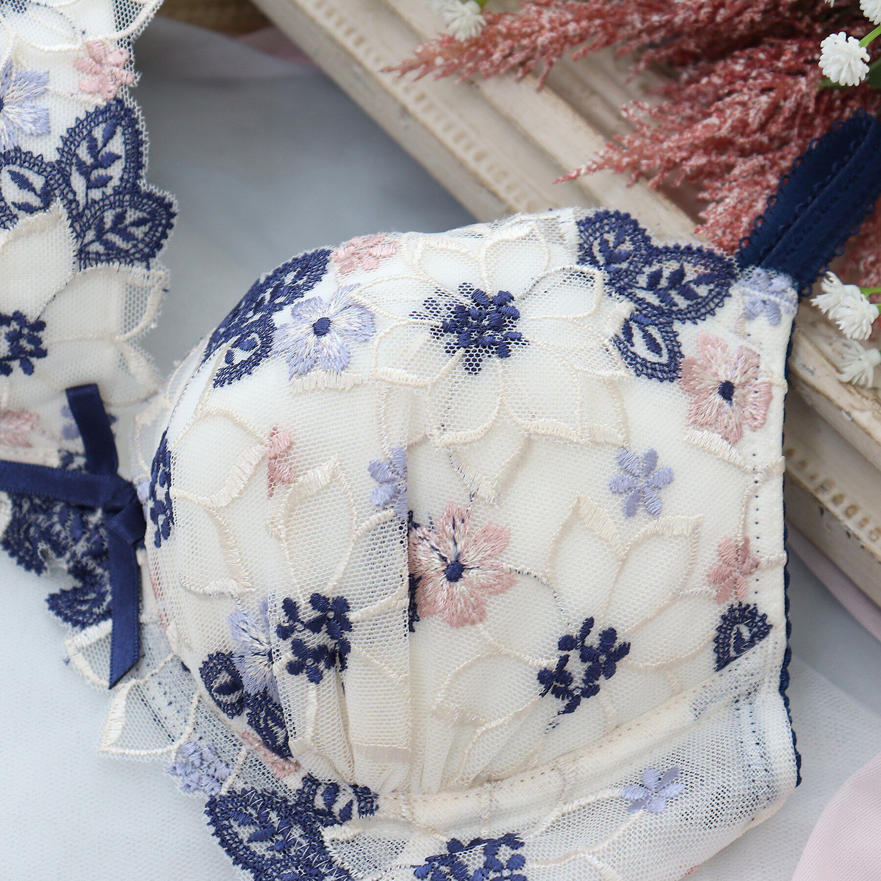 Risa Magli「カモミーユ ブラジャー」|インナー|